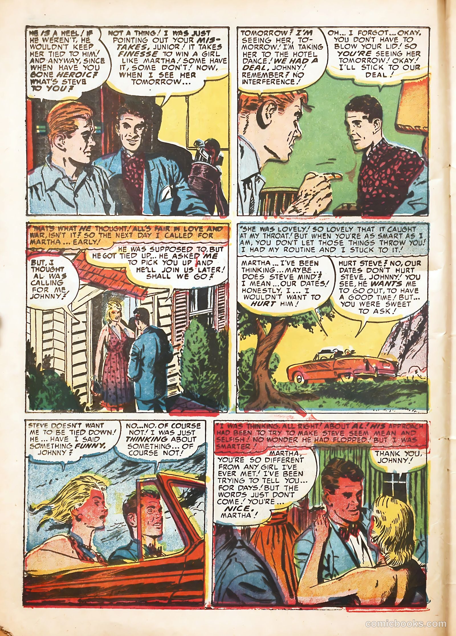 Young Love #35 (1952) — page 8 of 45