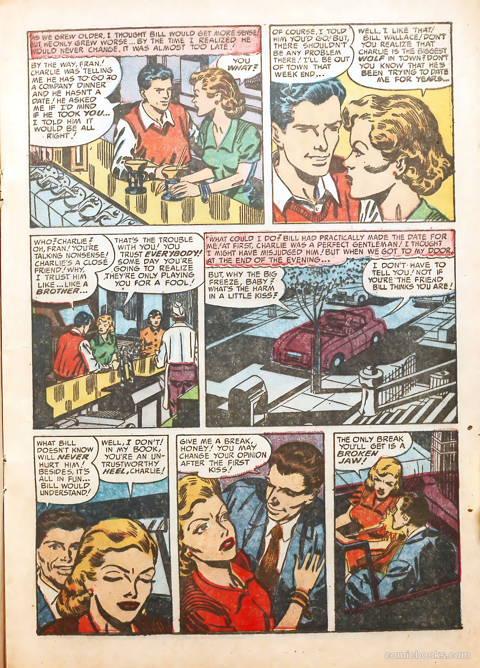 Young Love #35 (1952) — page 21 of 45