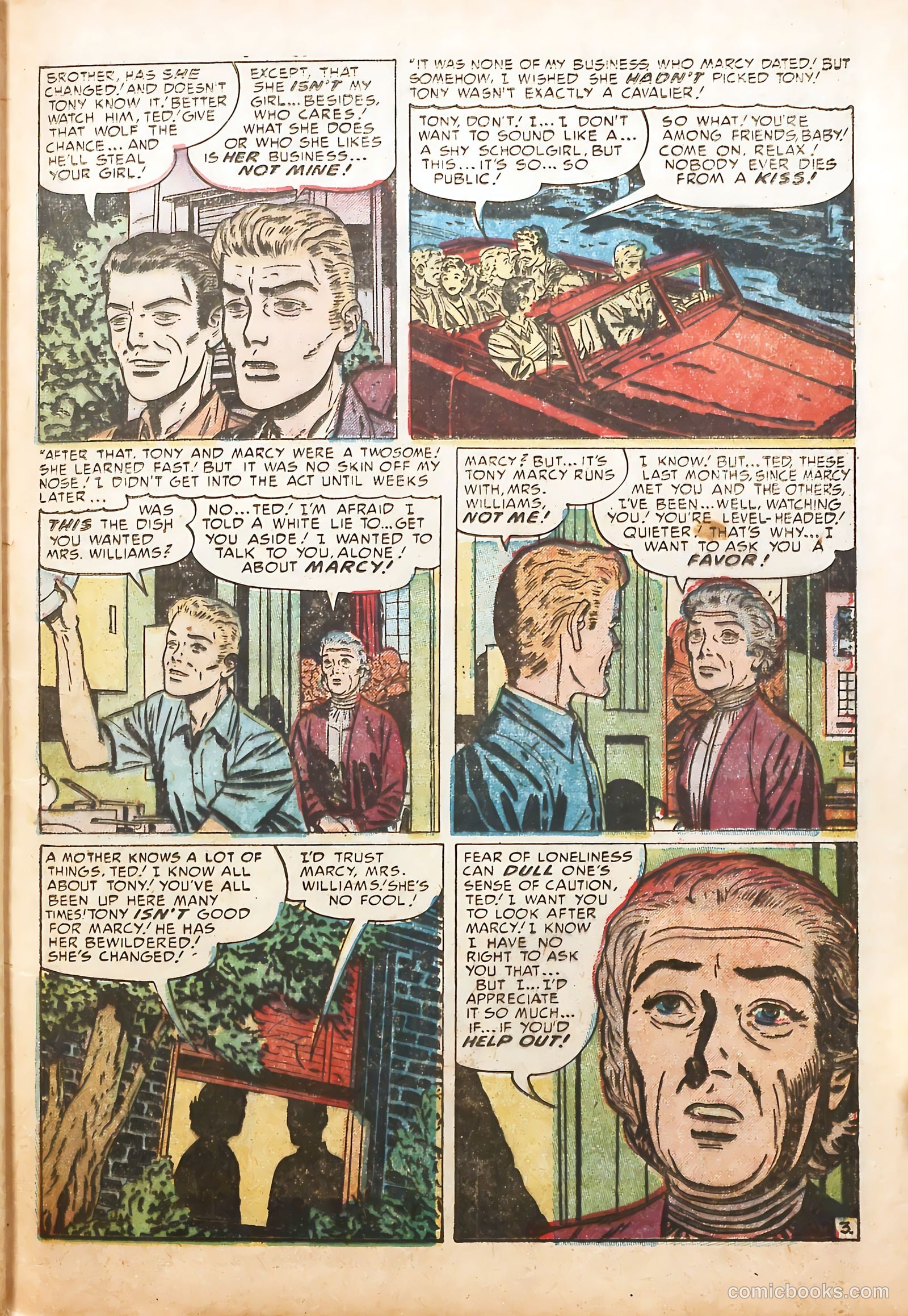 Young Love #35 (1952) — page 35 of 45