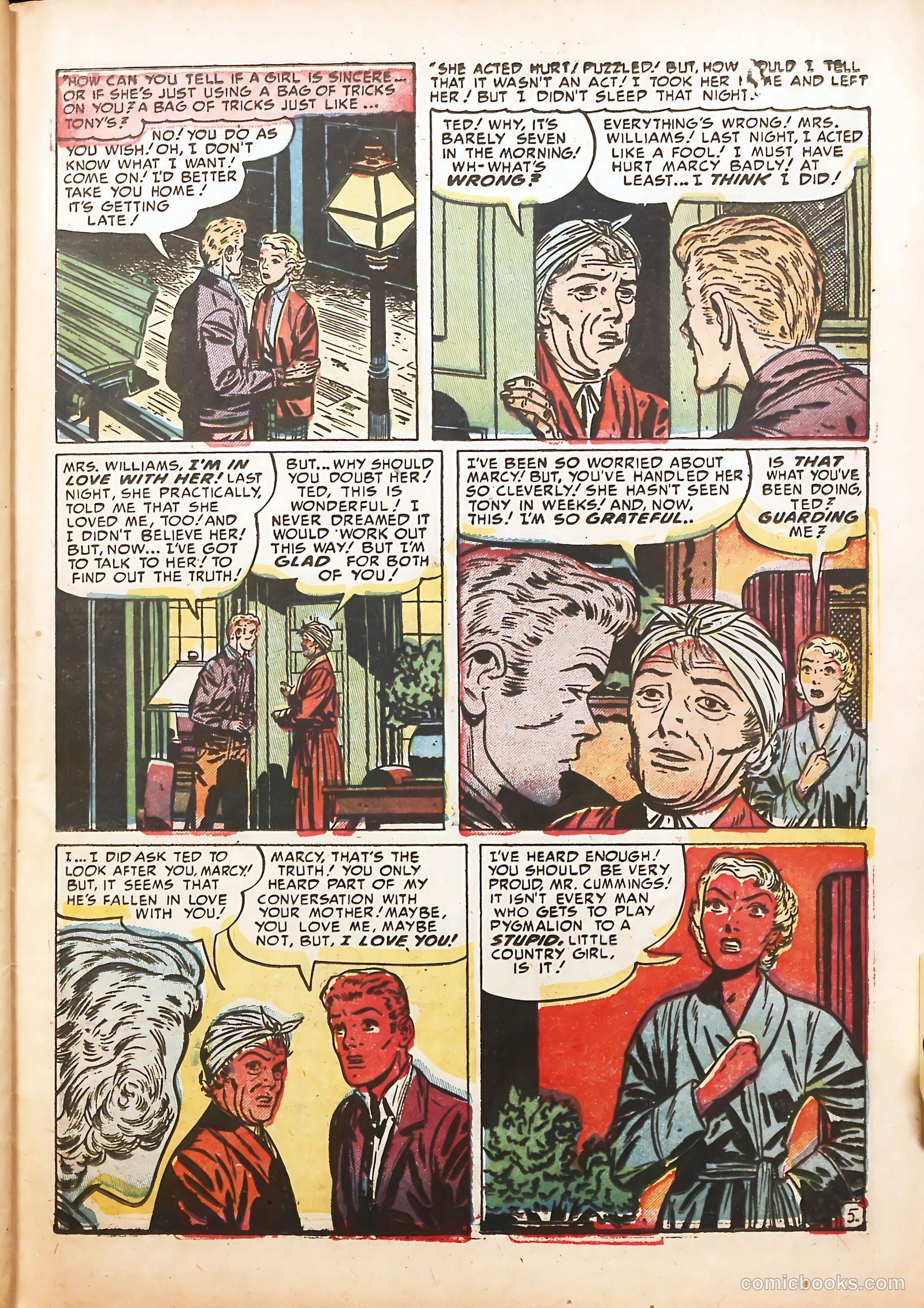 Young Love #35 (1952) — page 37 of 45