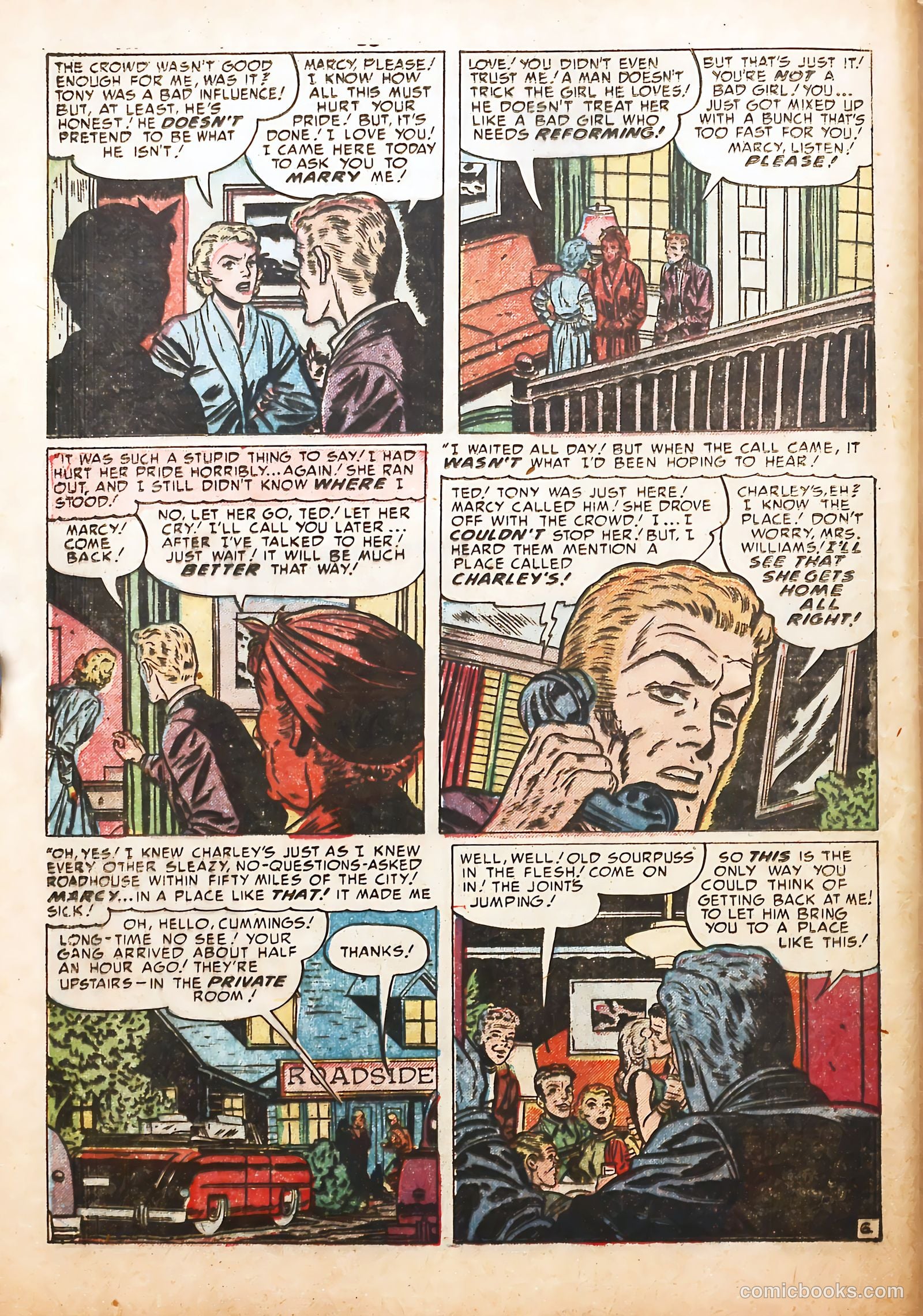 Young Love #35 (1952) — page 38 of 45