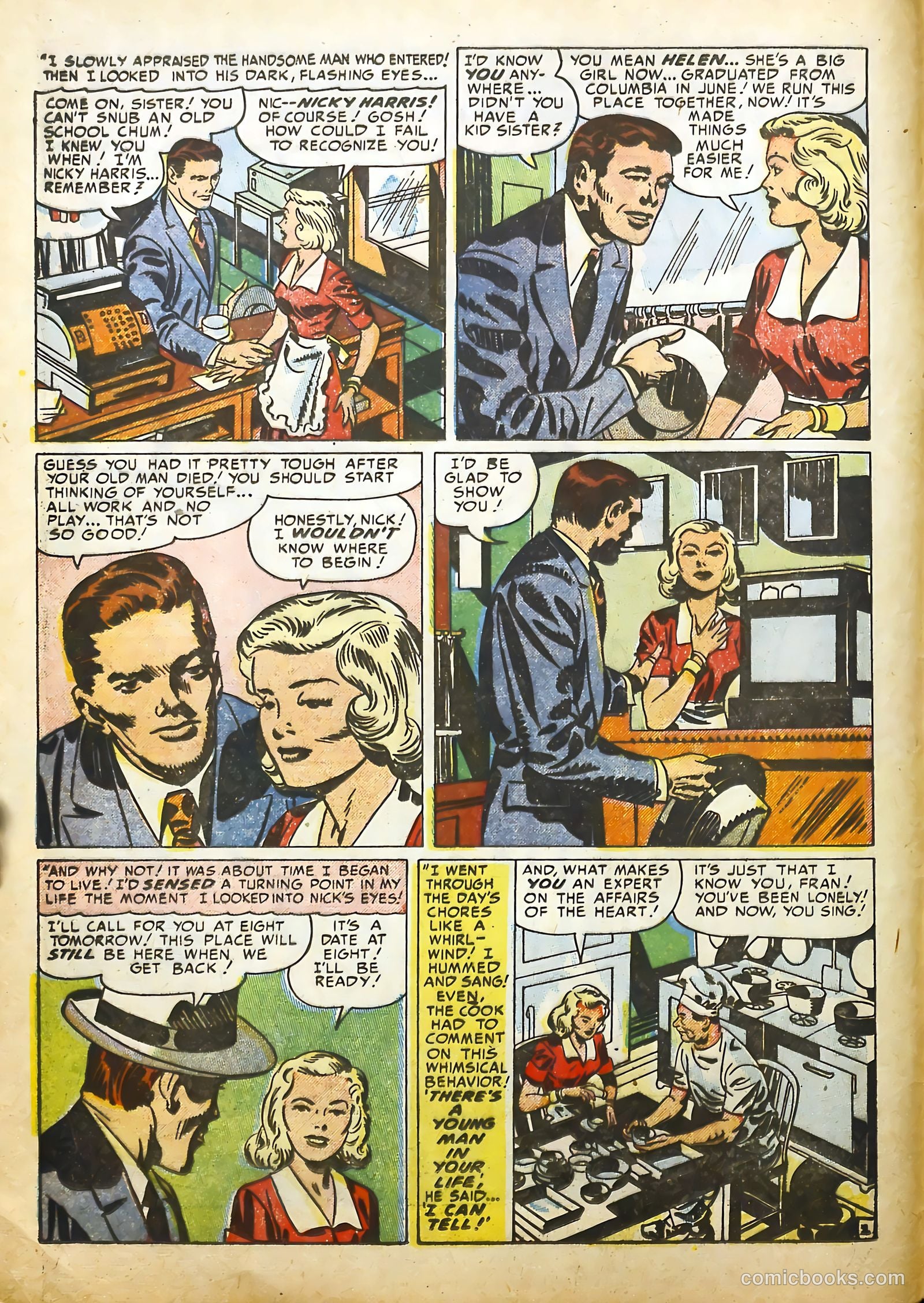 Young Love #36 (1950) — page 5 of 45