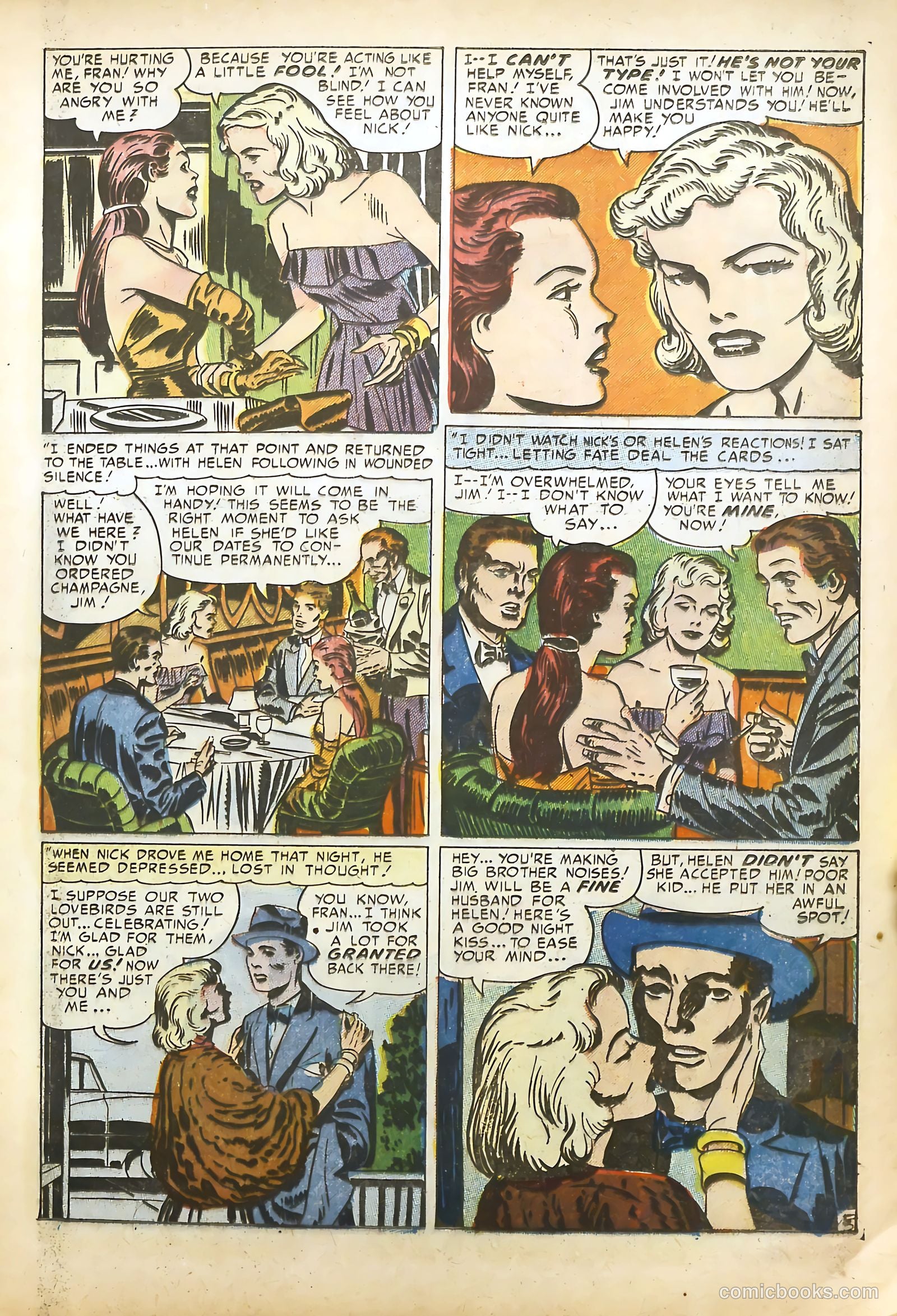 Young Love #36 (1950) — page 8 of 45