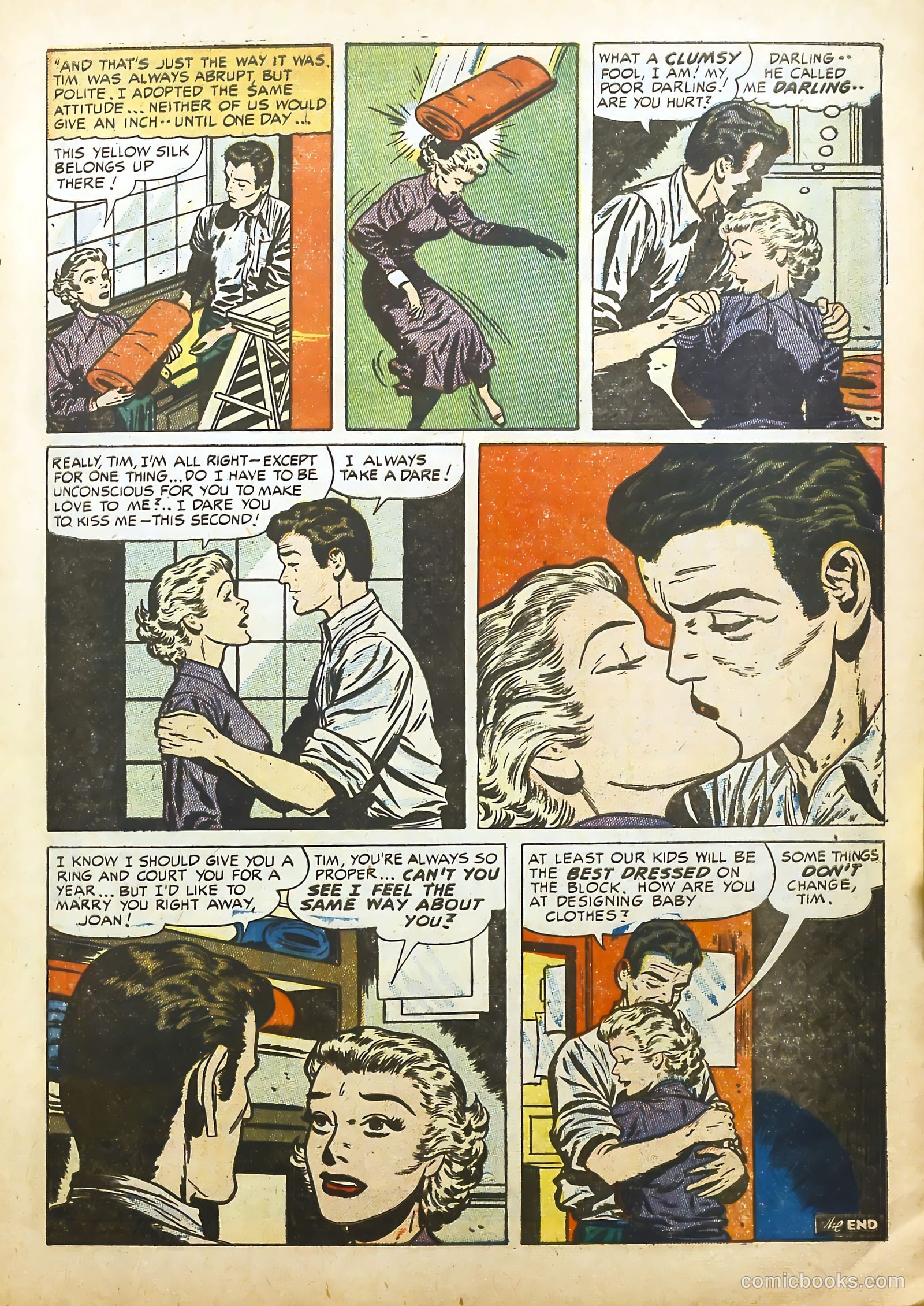 Young Love #36 (1950) — page 18 of 45
