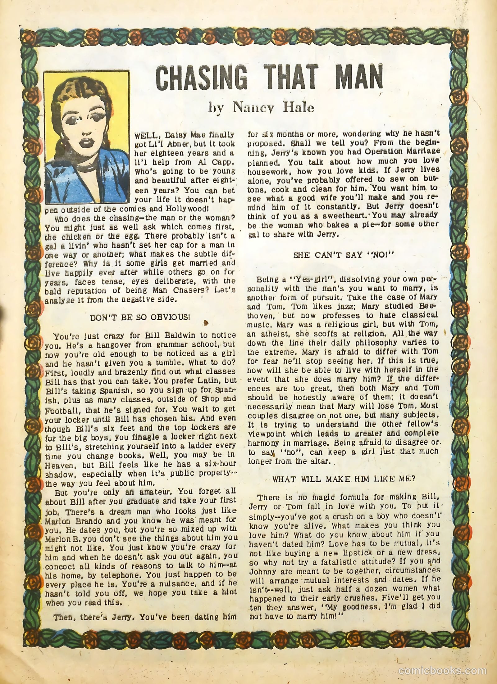 Young Love #36 (1950) — page 19 of 45