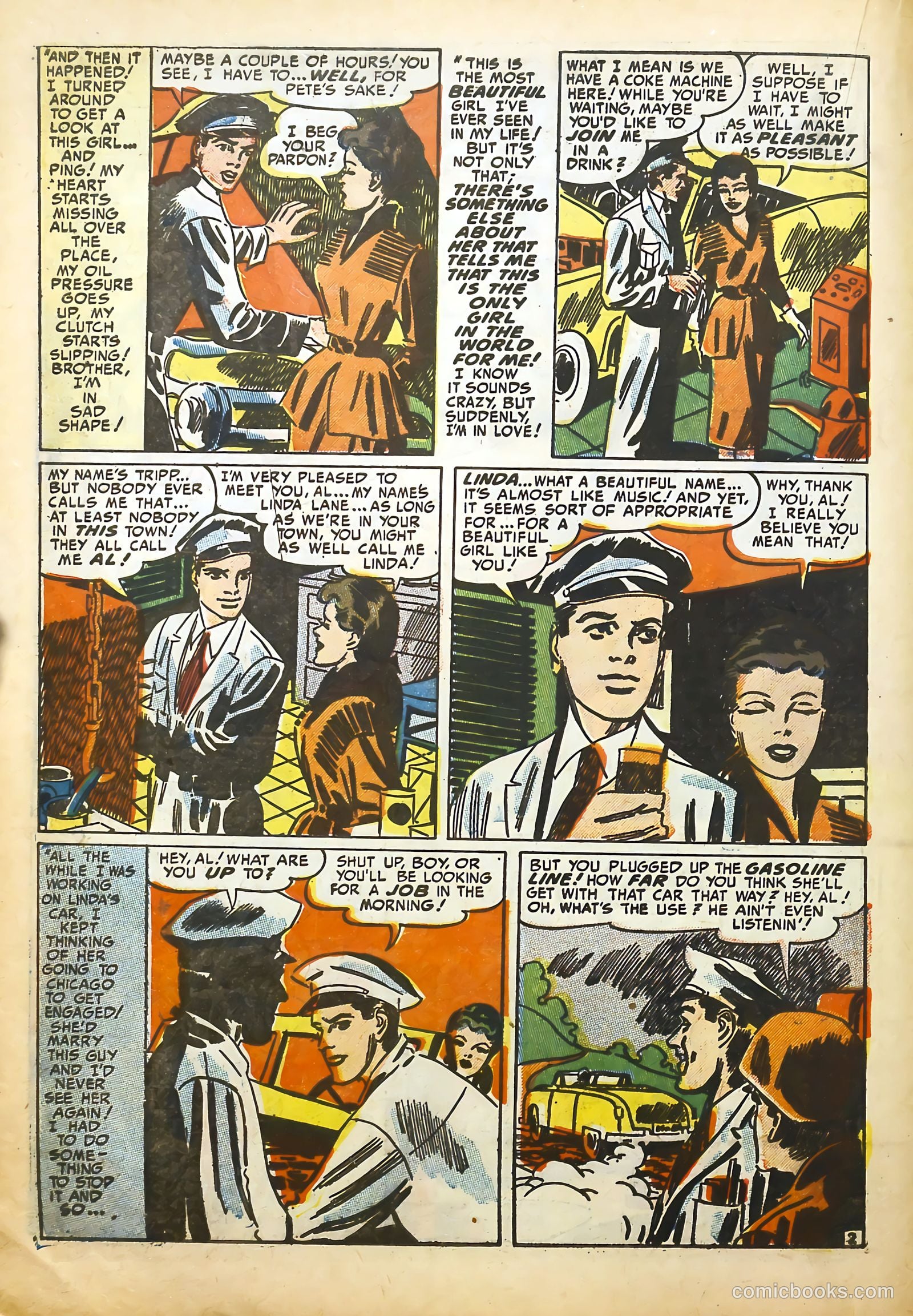 Young Love #36 (1950) — page 23 of 45