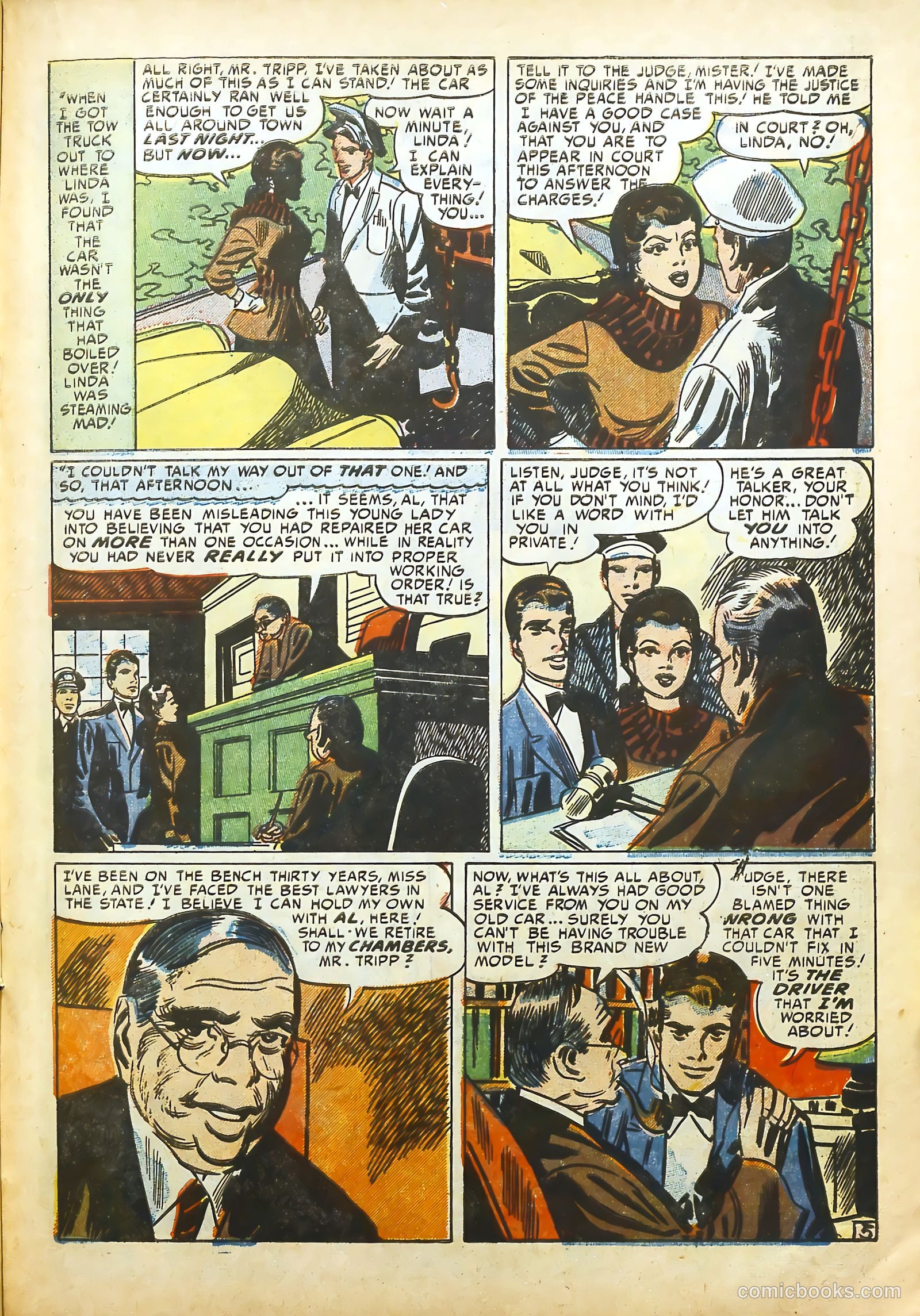 Young Love #36 (1950) — page 26 of 45