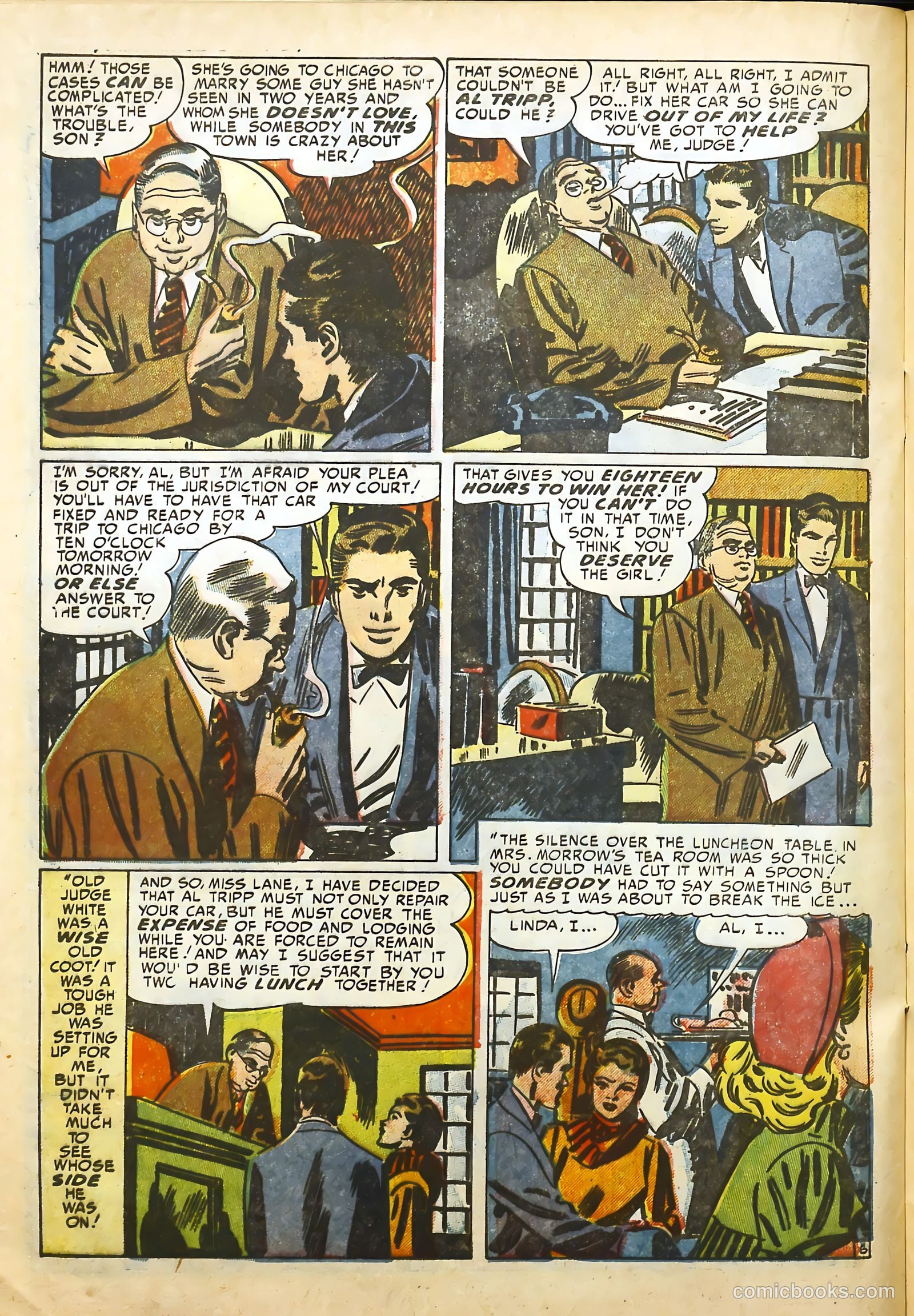 Young Love #36 (1950) — page 27 of 45