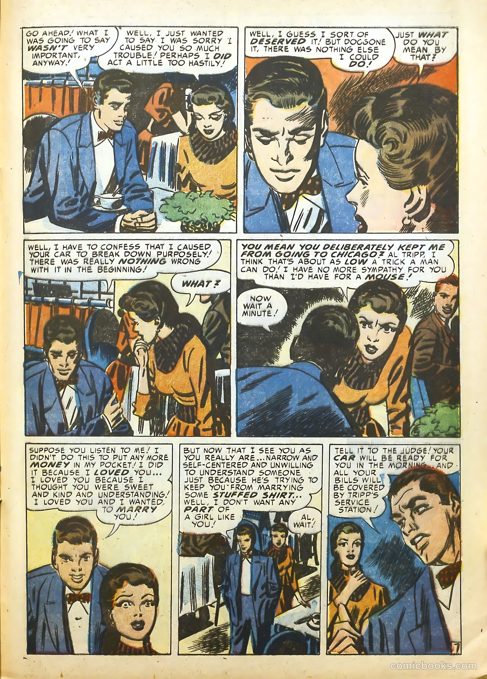 Young Love #36 (1950) — page 28 of 45