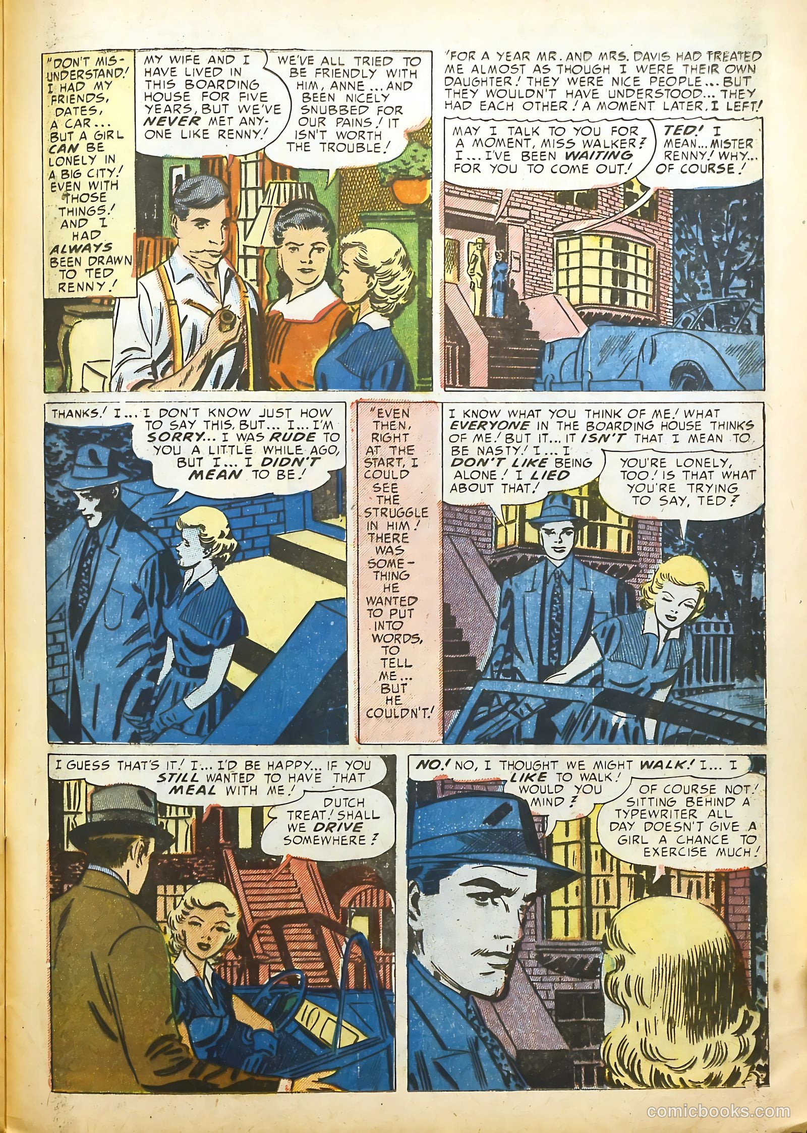 Young Love #36 (1950) — page 36 of 45