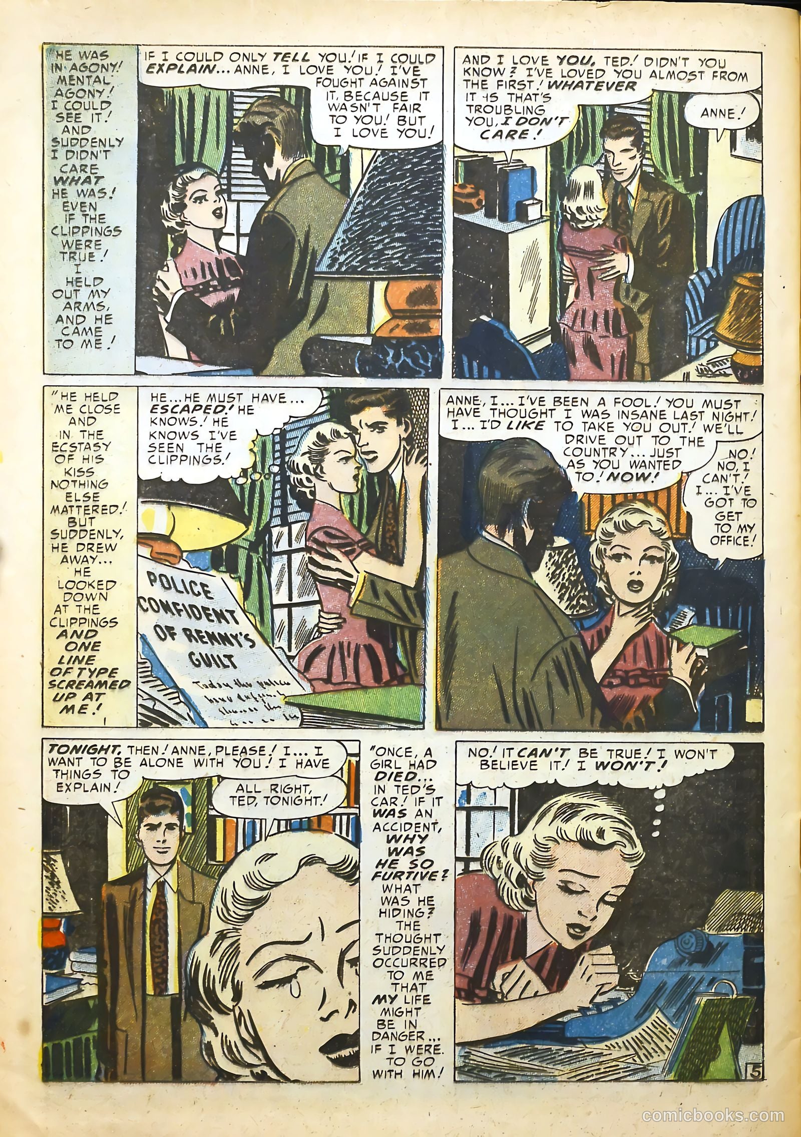 Young Love #36 (1950) — page 39 of 45
