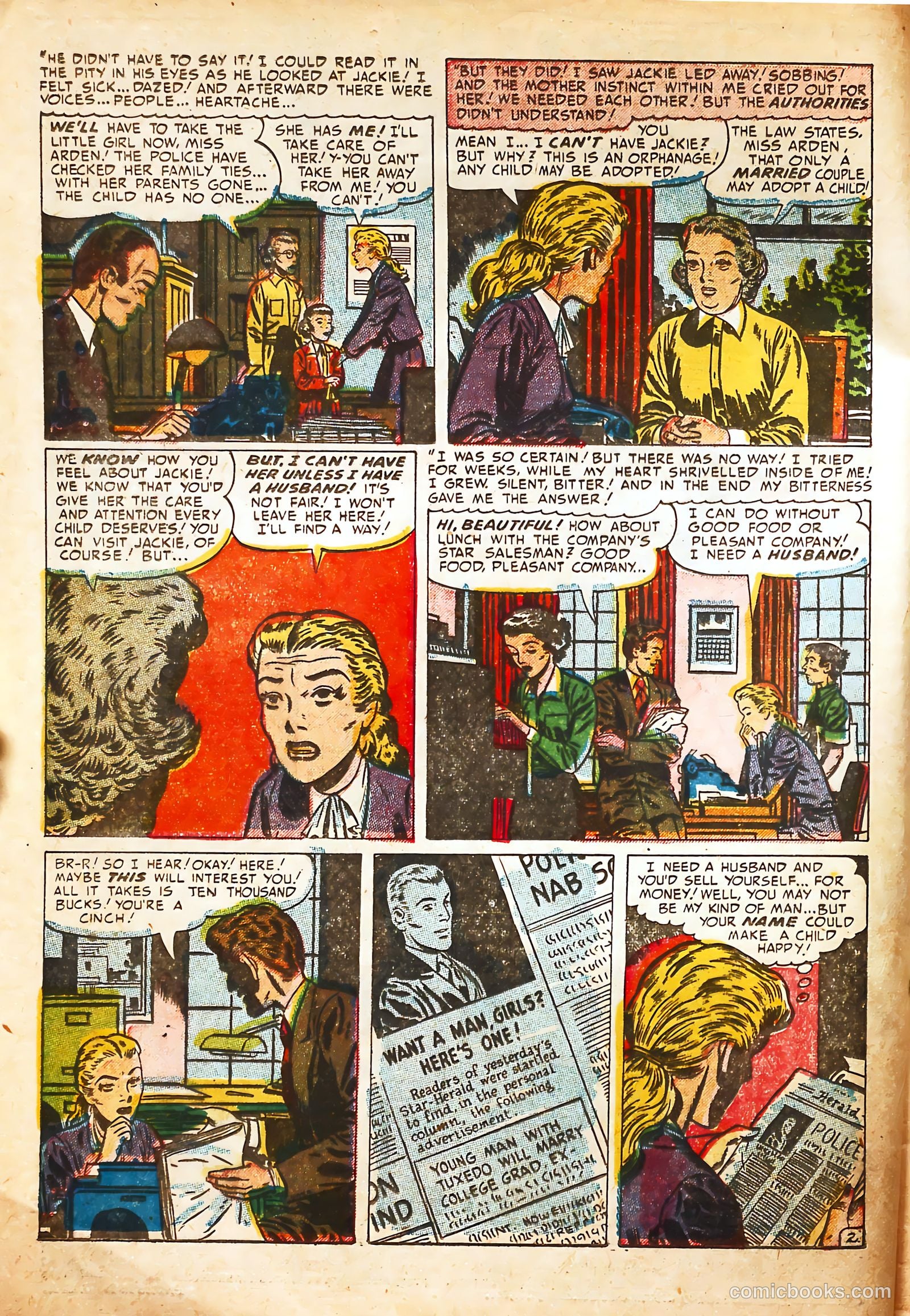 Young Love #37 (1952) — page 4 of 45