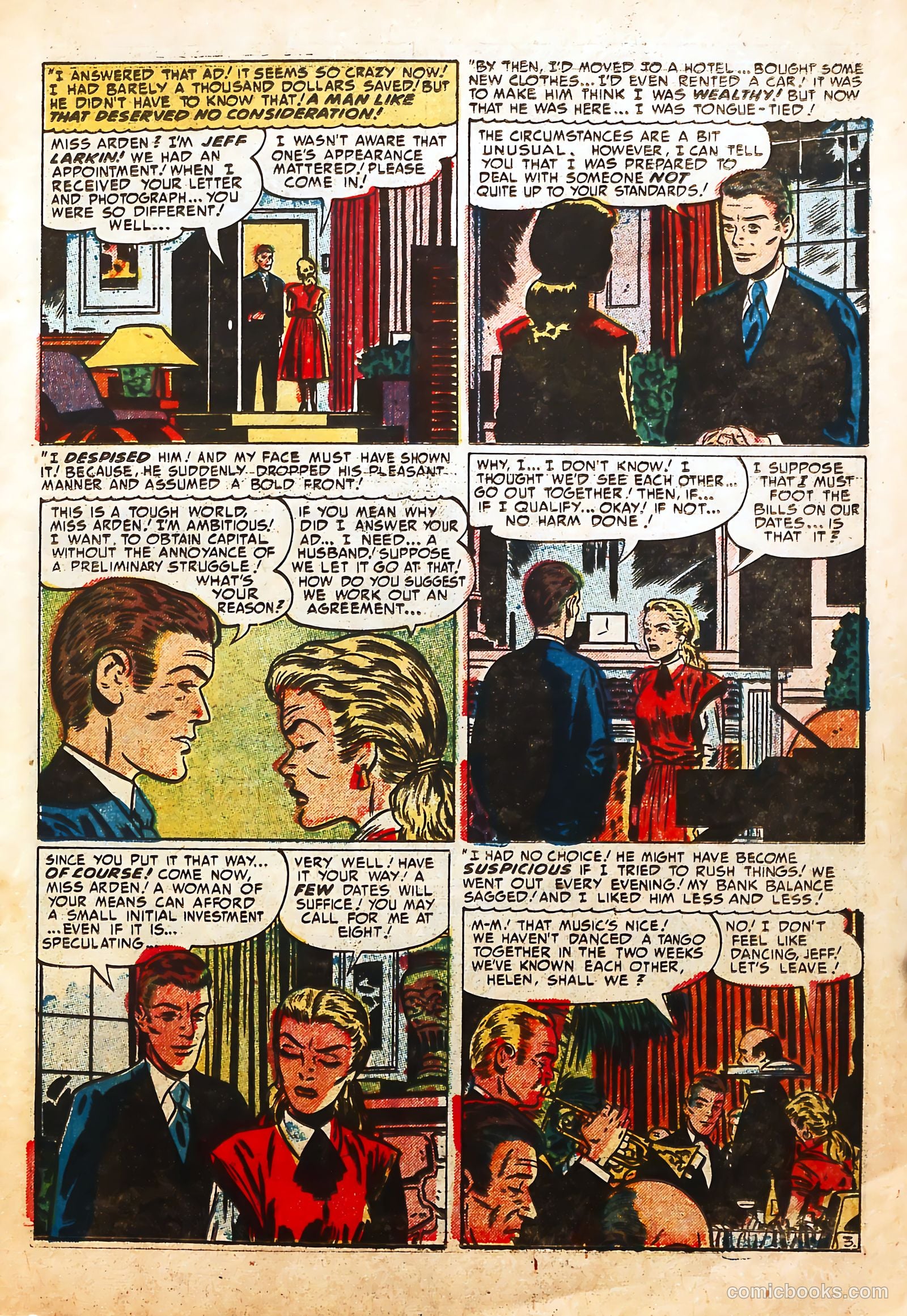 Young Love #37 (1952) — page 5 of 45