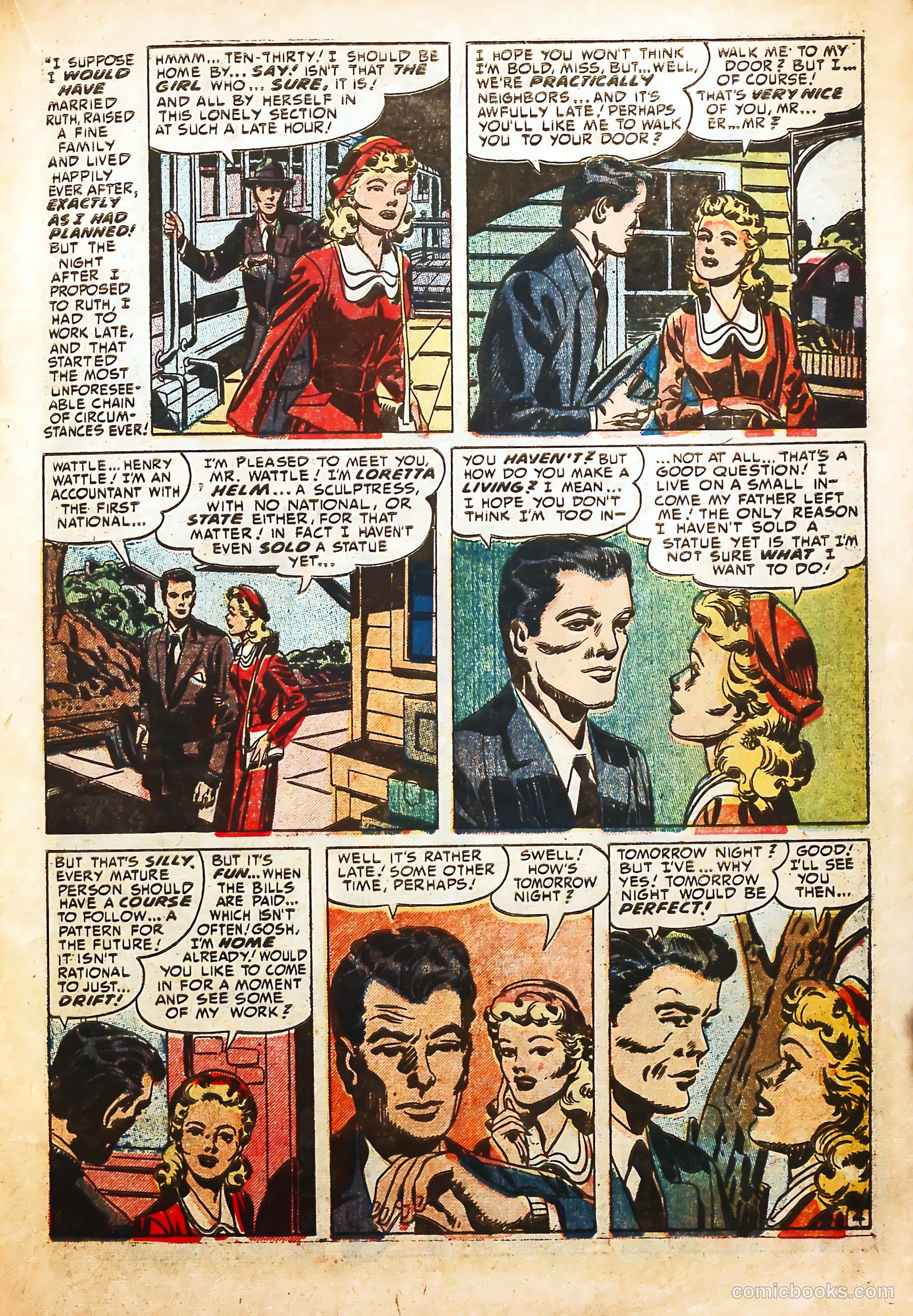 Young Love #37 (1952) — page 25 of 45