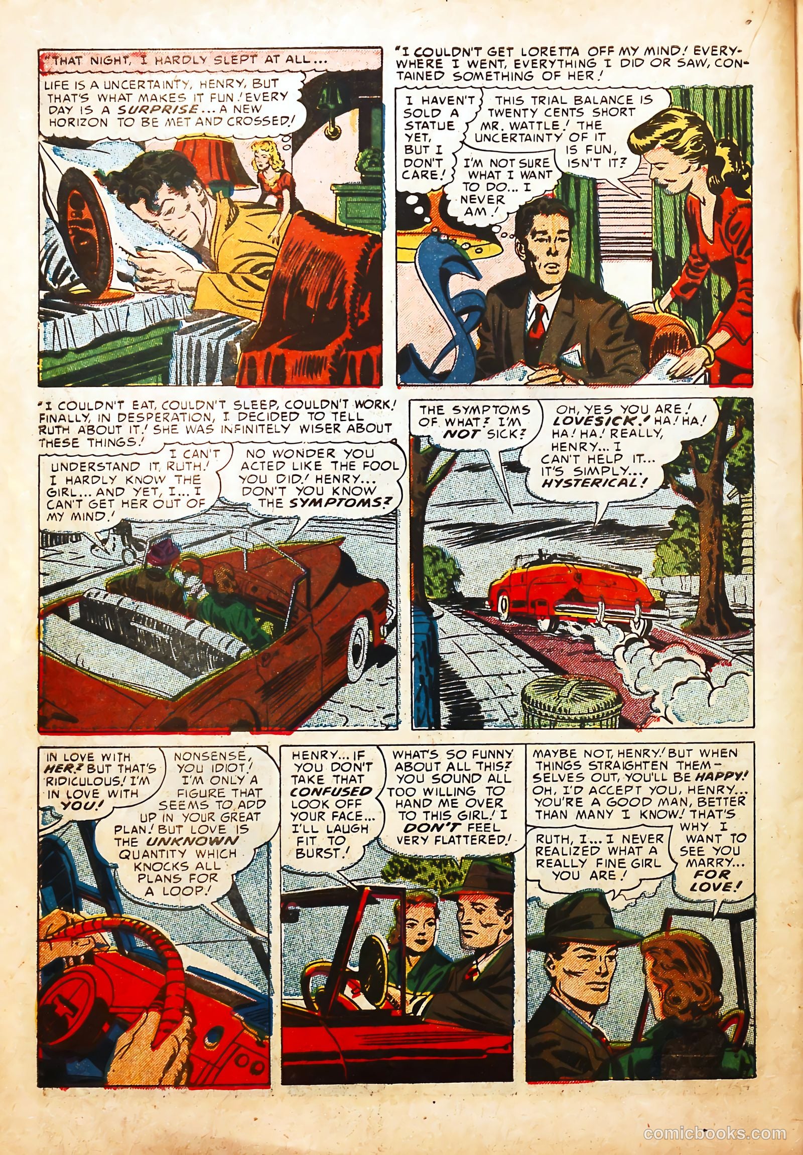 Young Love #37 (1952) — page 28 of 45