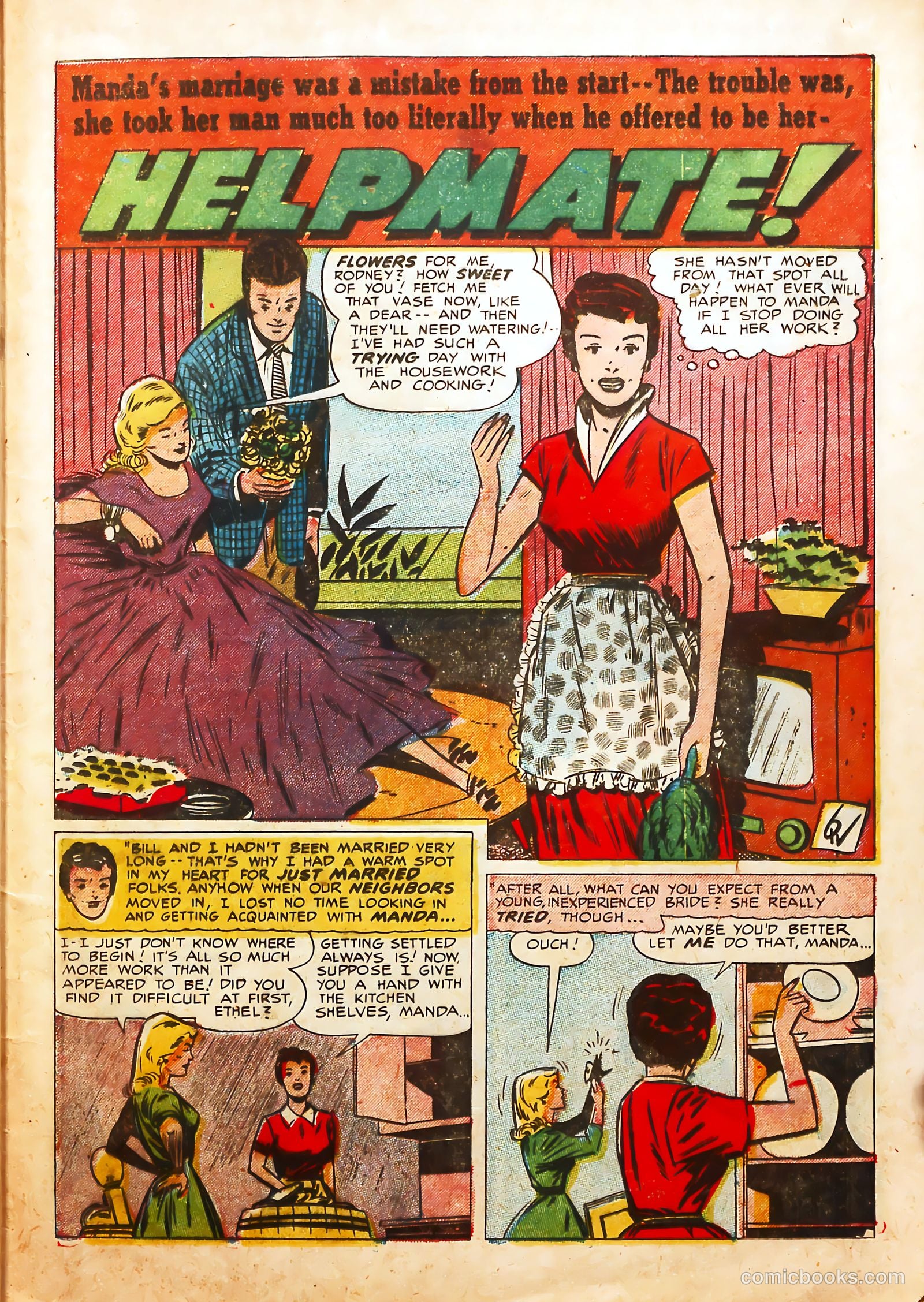 Young Love #37 (1952) — page 35 of 45