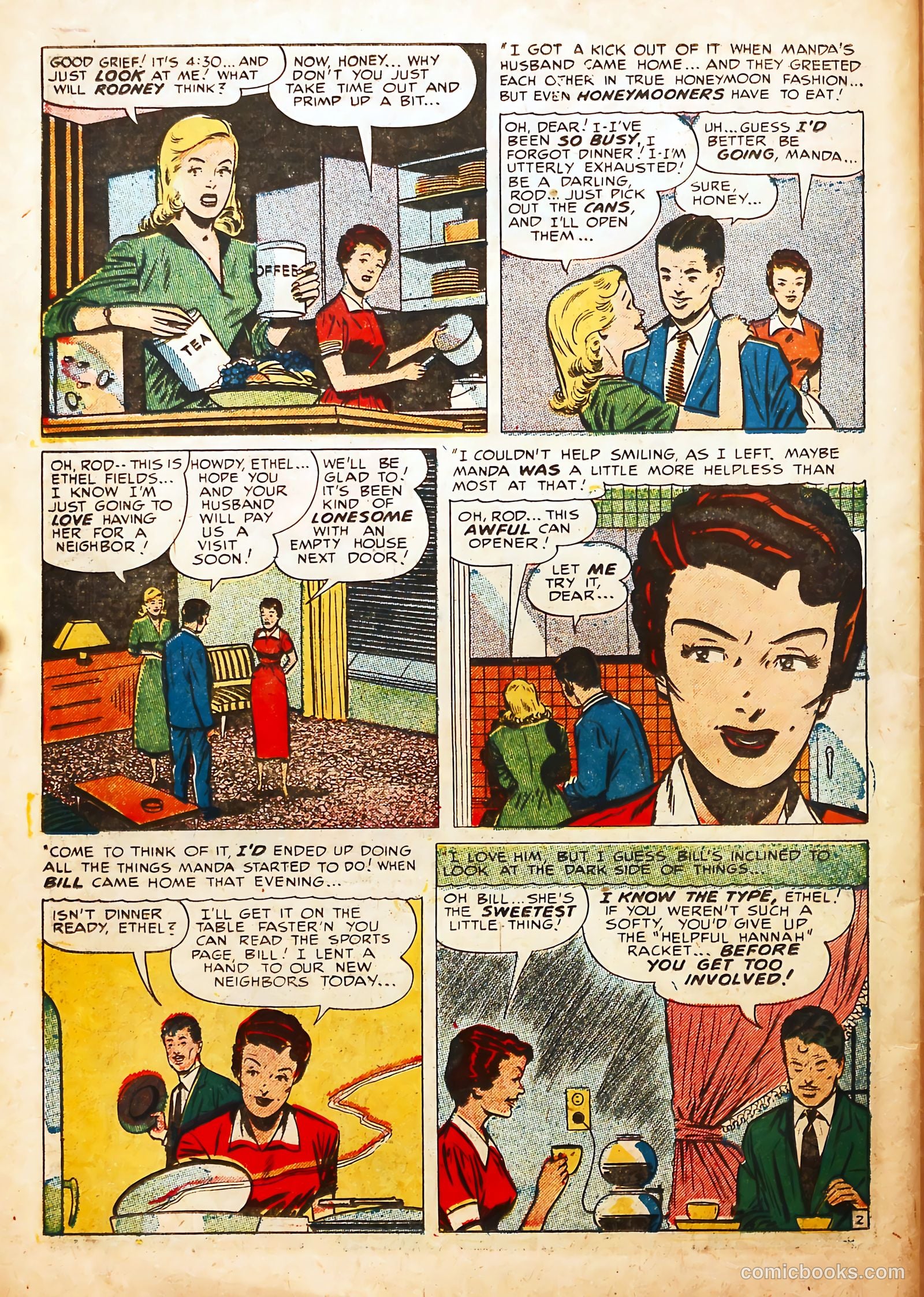 Young Love #37 (1952) — page 36 of 45