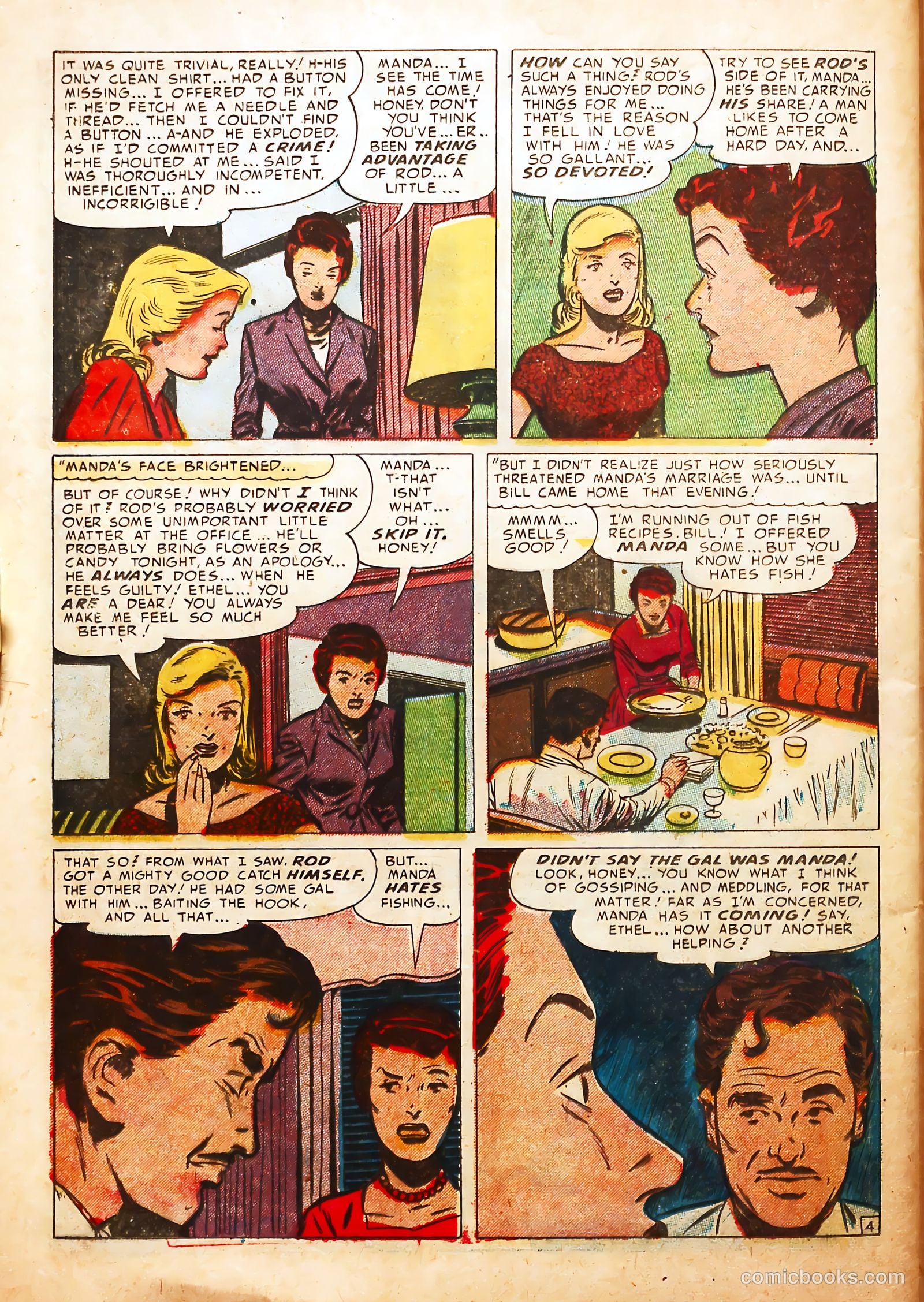 Young Love #37 (1952) — page 38 of 45