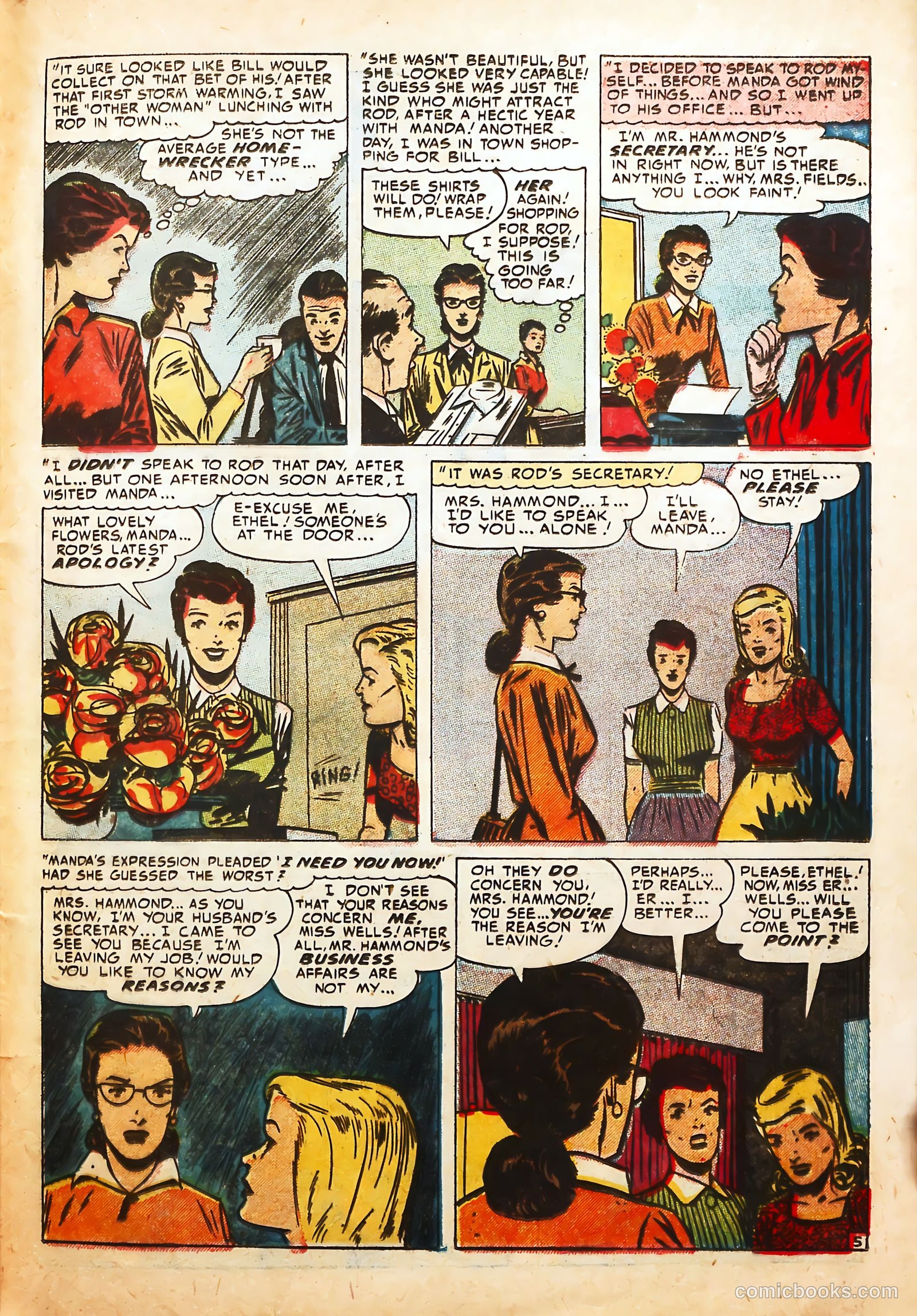 Young Love #37 (1952) — page 39 of 45
