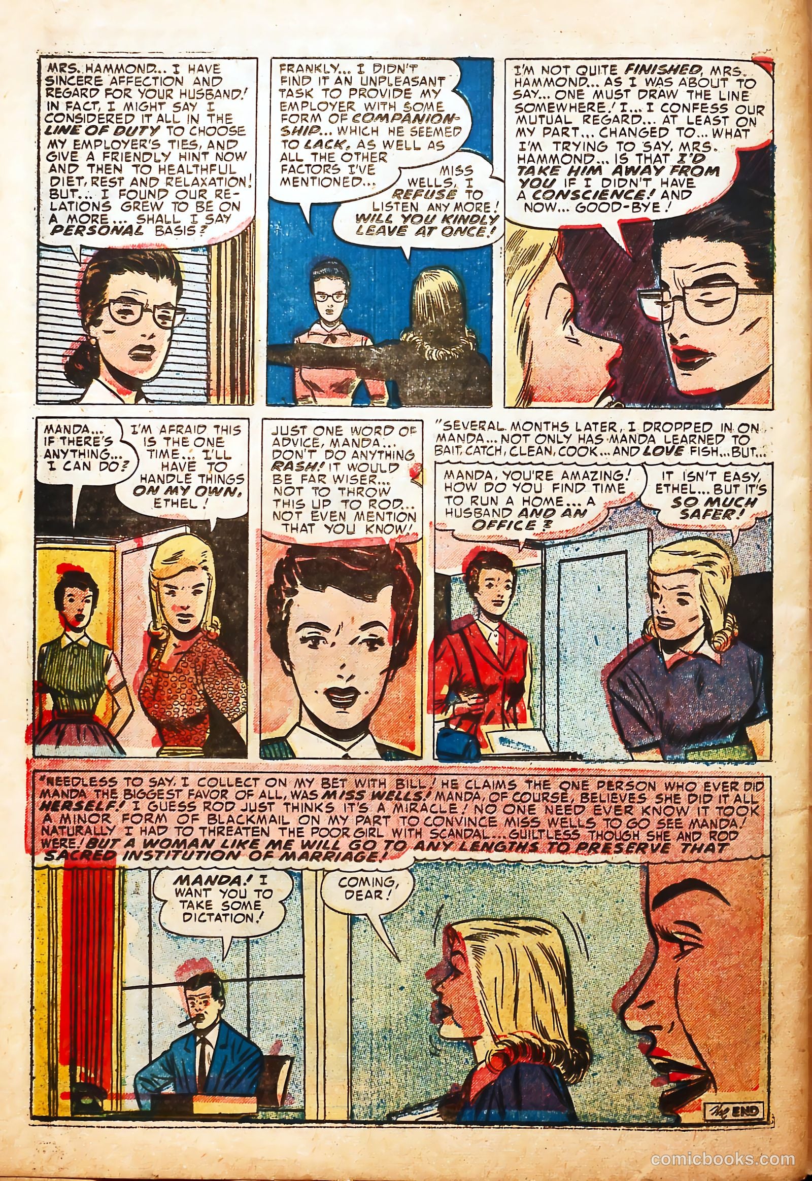 Young Love #37 (1952) — page 40 of 45