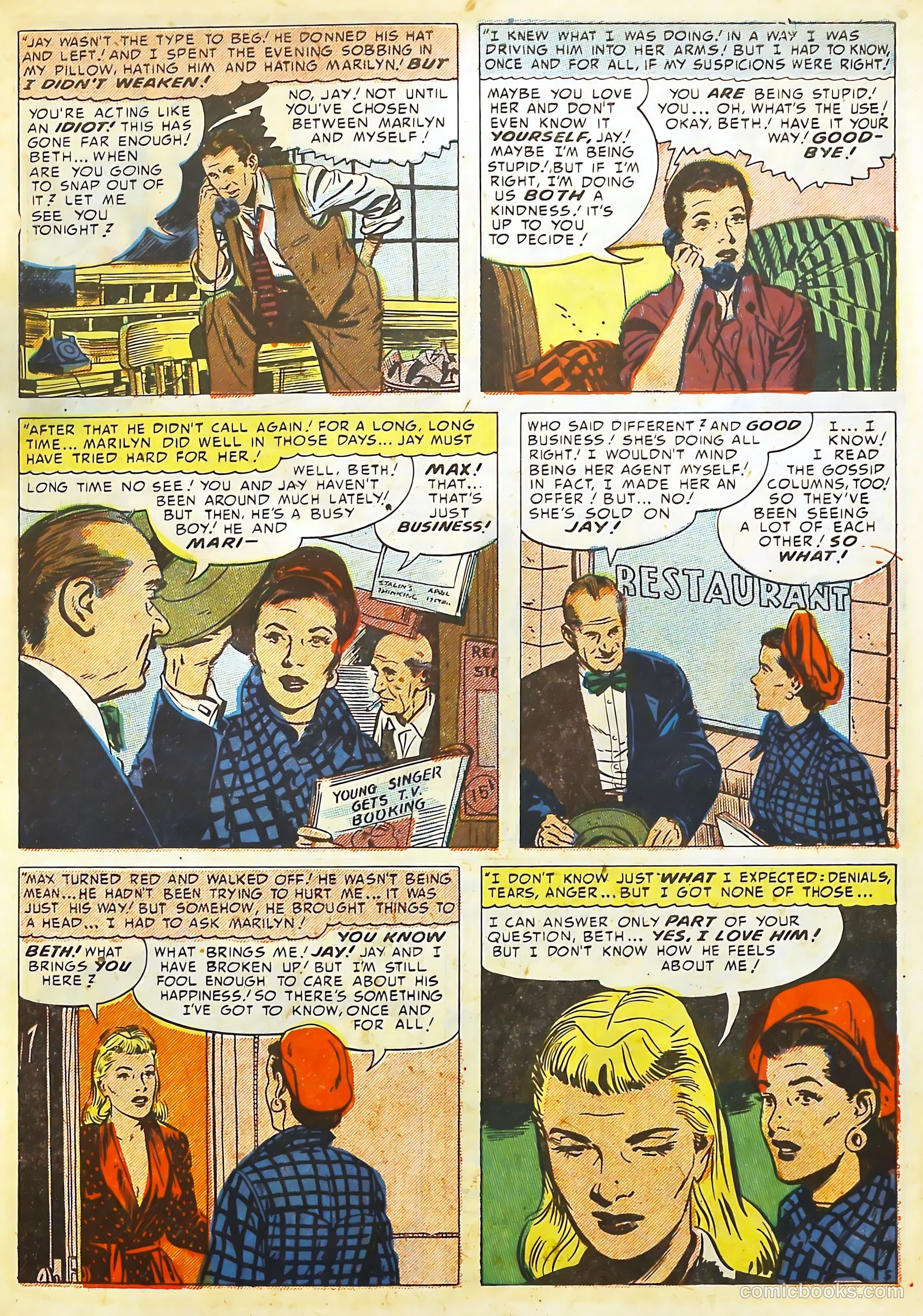Young Love #38 (1952) — page 7 of 45