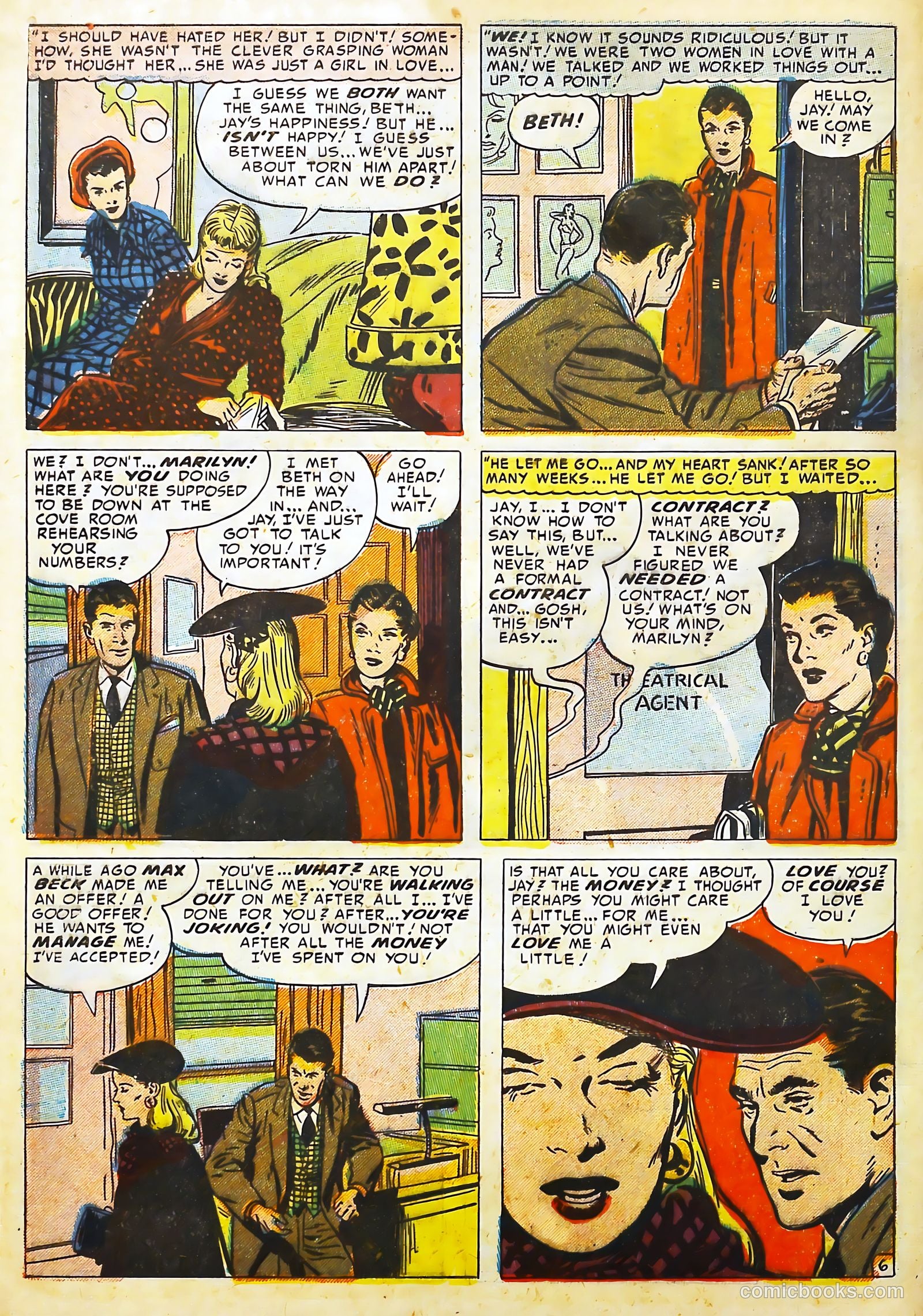 Young Love #38 (1952) — page 8 of 45