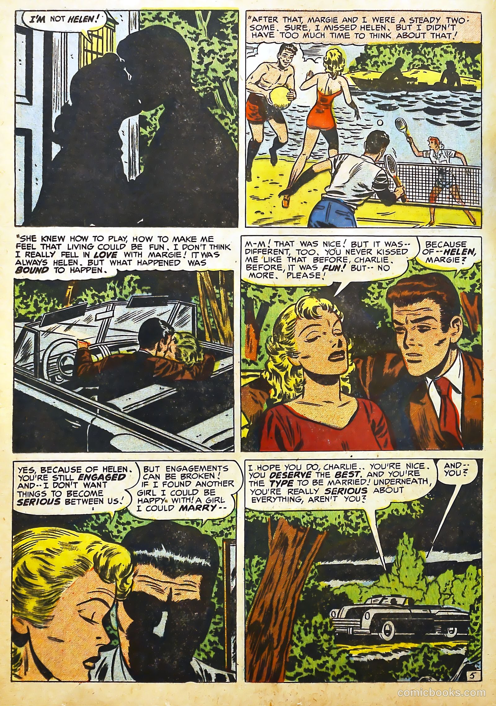 Young Love #38 (1952) — page 16 of 45