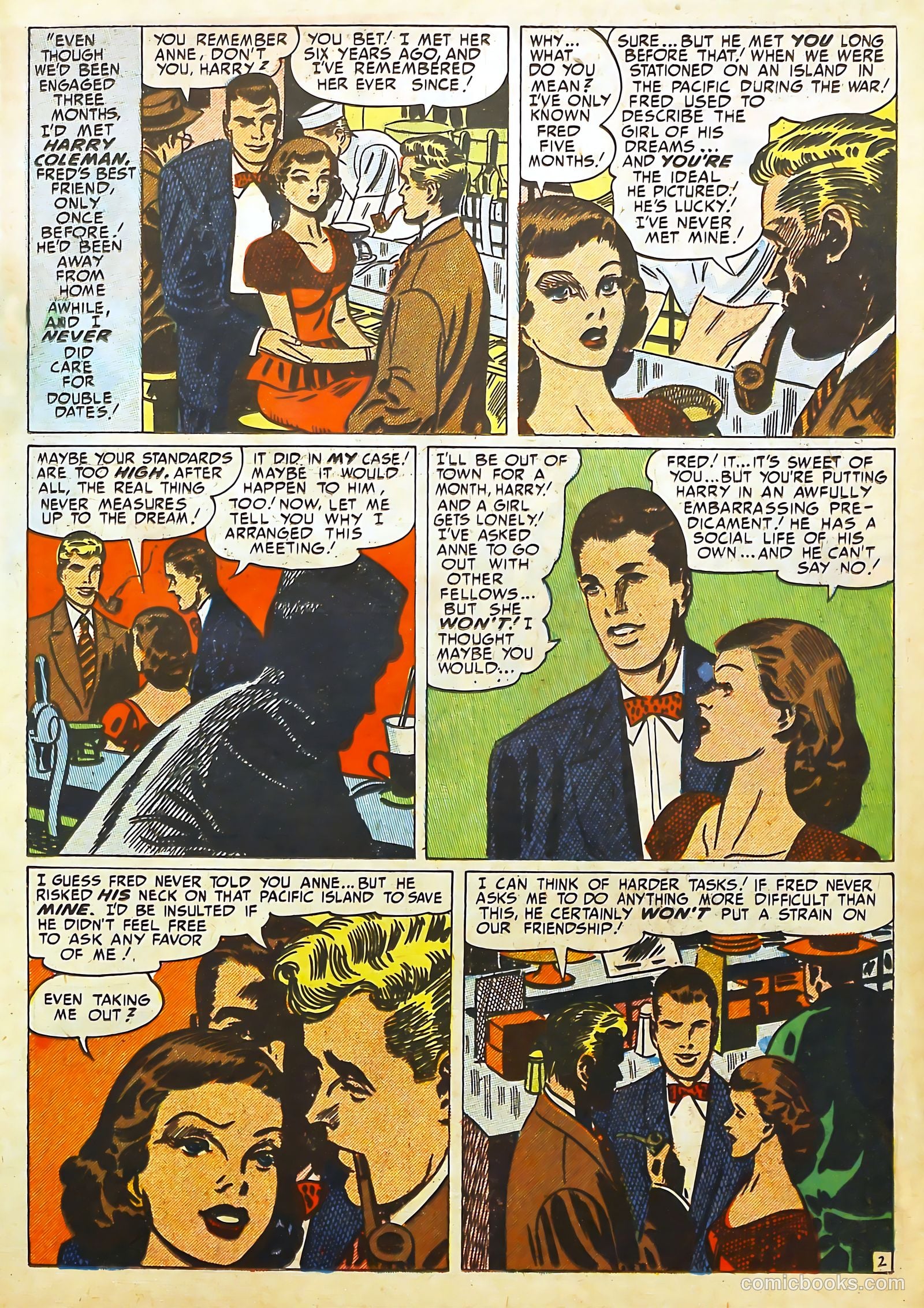 Young Love #38 (1952) — page 21 of 45