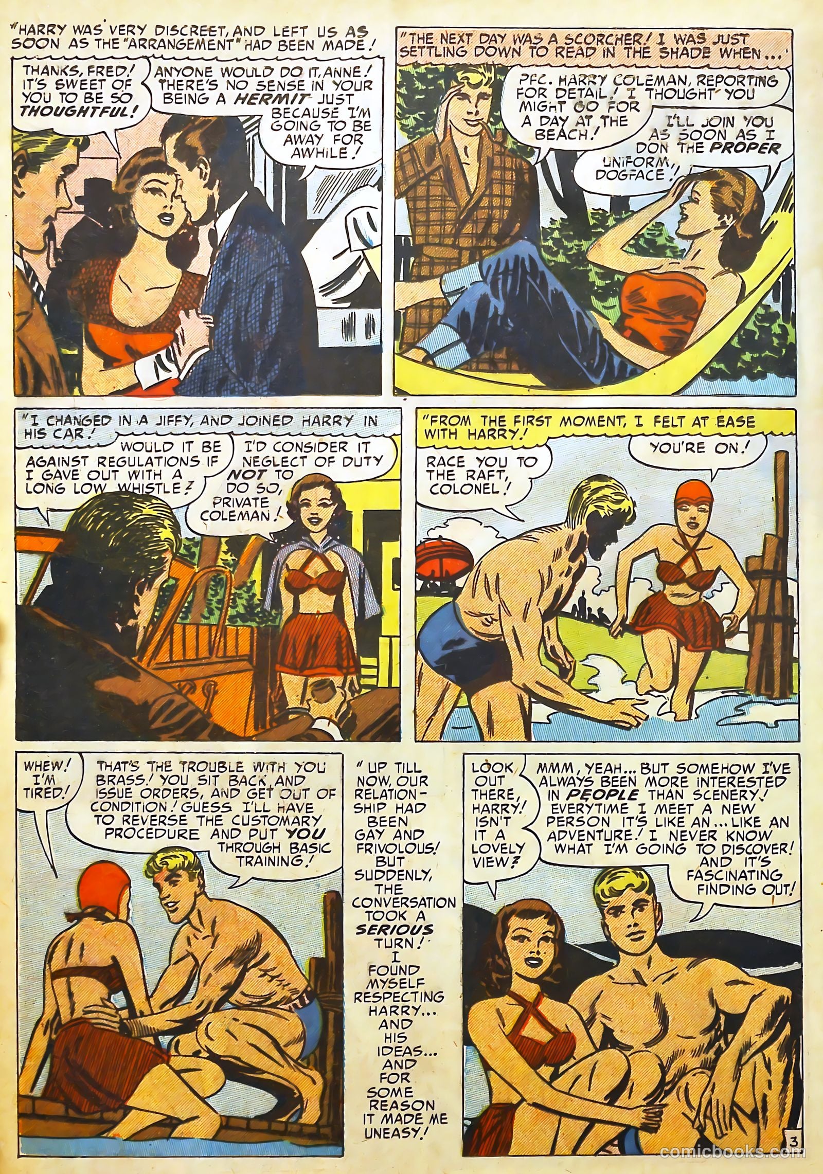 Young Love #38 (1952) — page 22 of 45