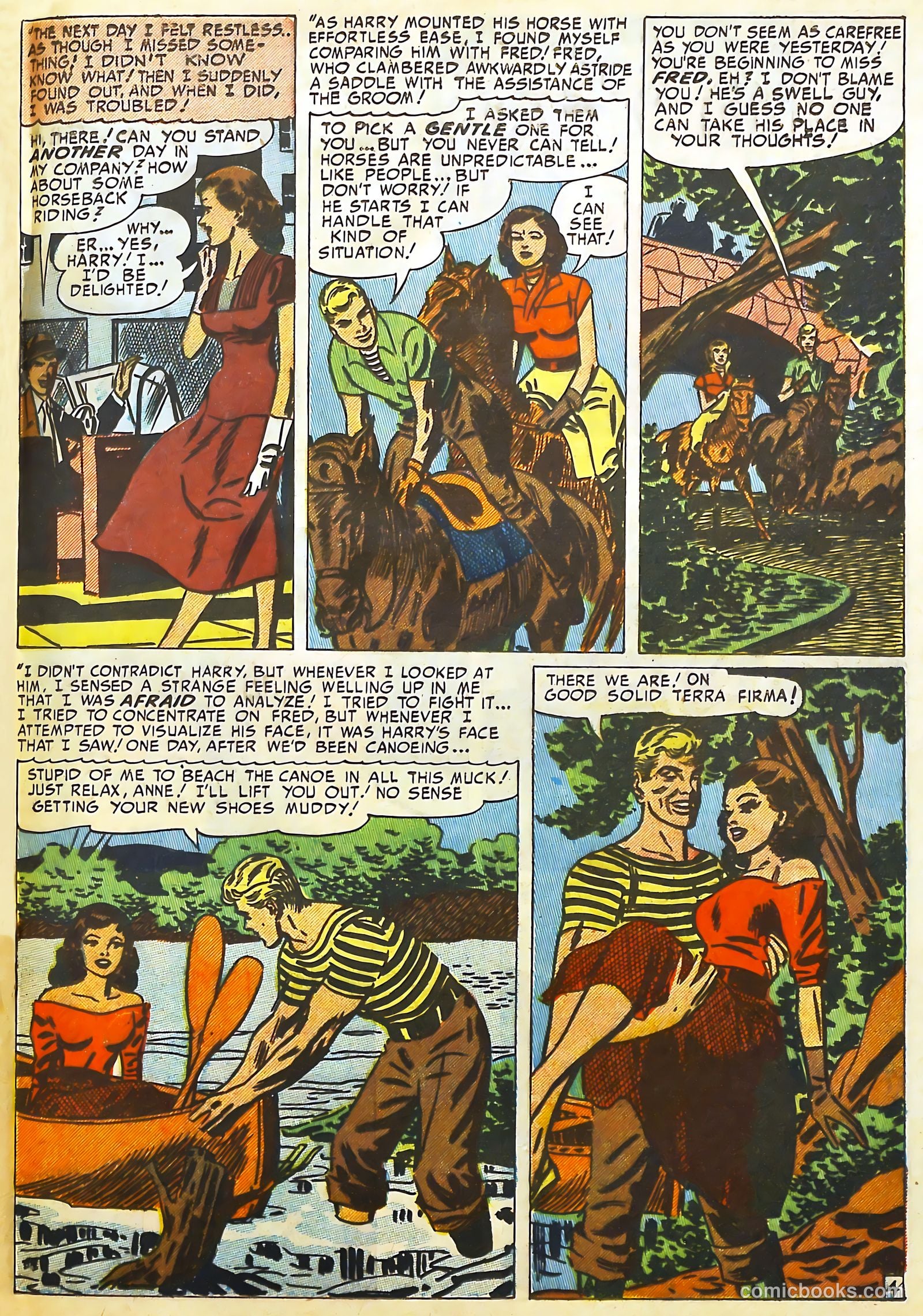 Young Love #38 (1952) — page 23 of 45