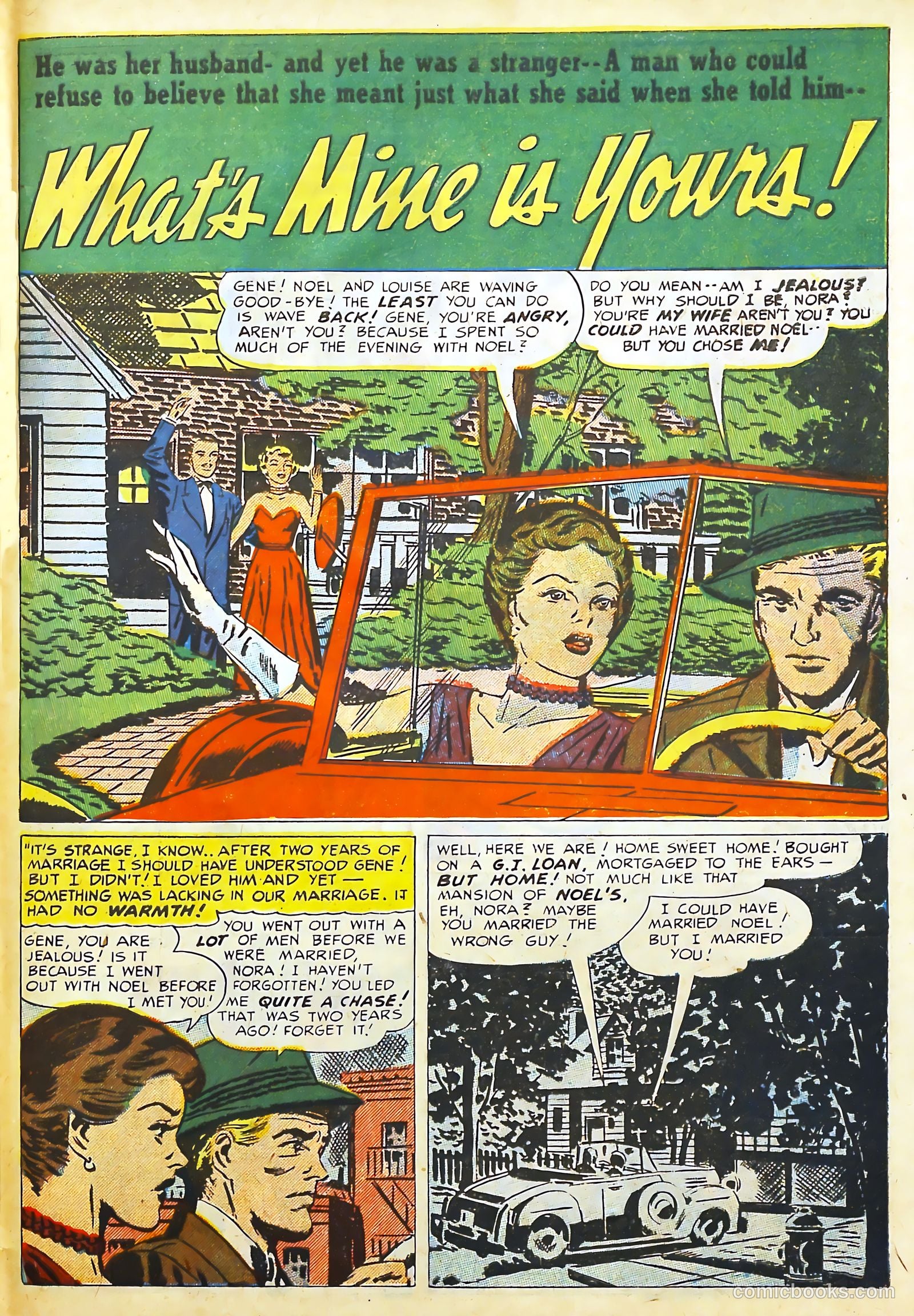Young Love #38 (1952) — page 36 of 45