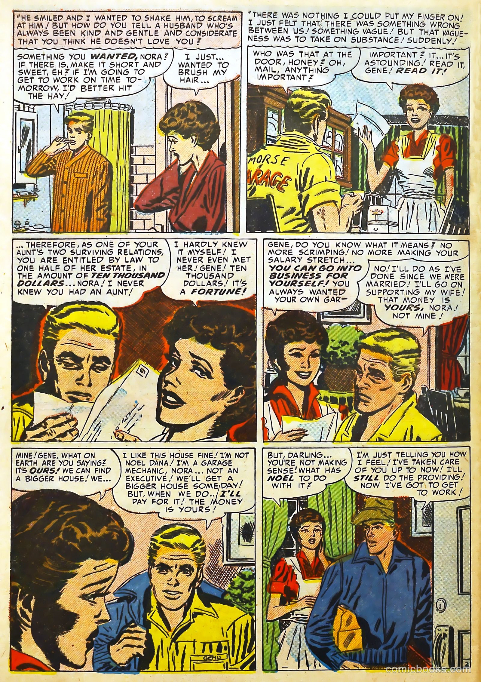 Young Love #38 (1952) — page 37 of 45
