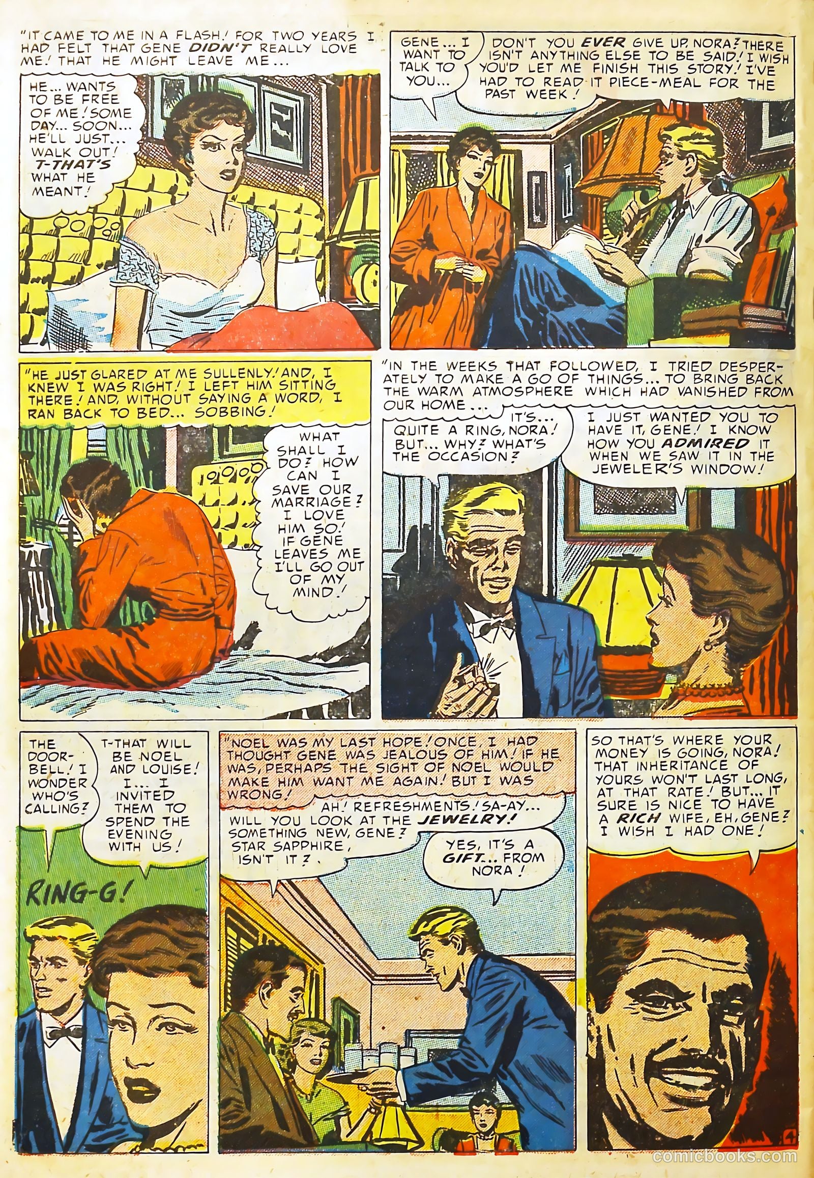 Young Love #38 (1952) — page 39 of 45
