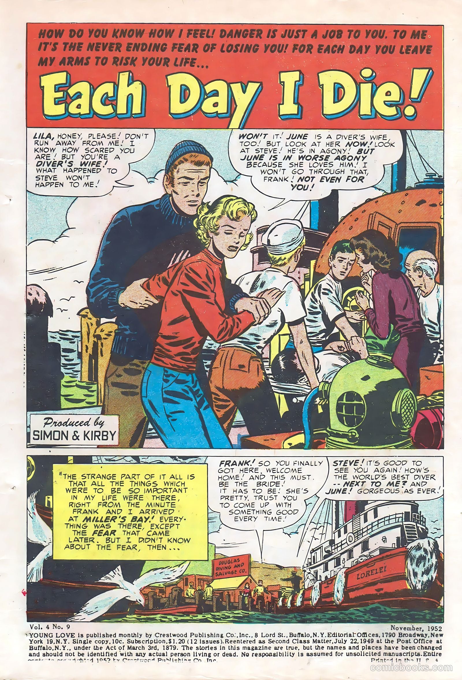 Young Love #39 (1952) — page 3 of 44