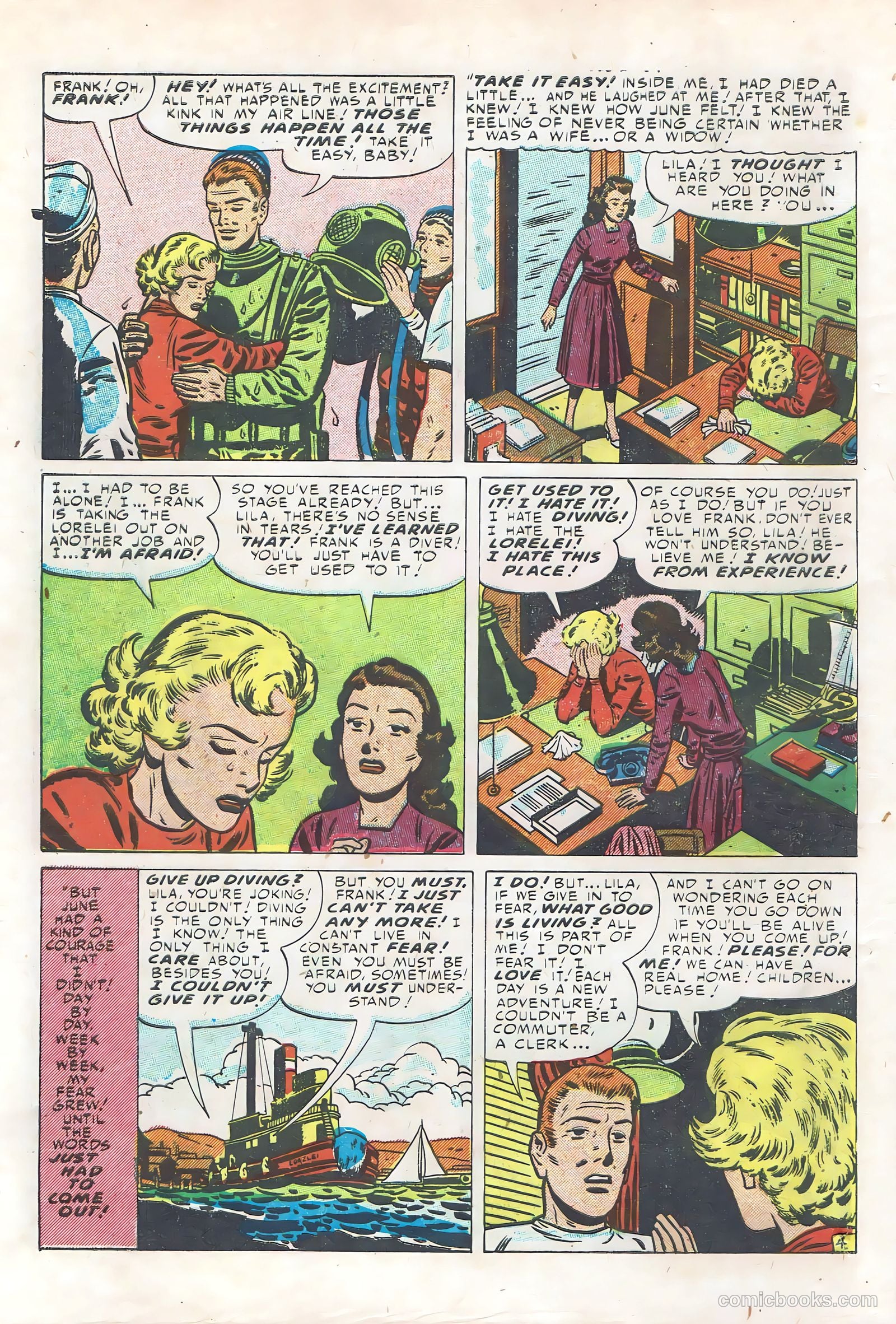 Young Love #39 (1952) — page 6 of 44