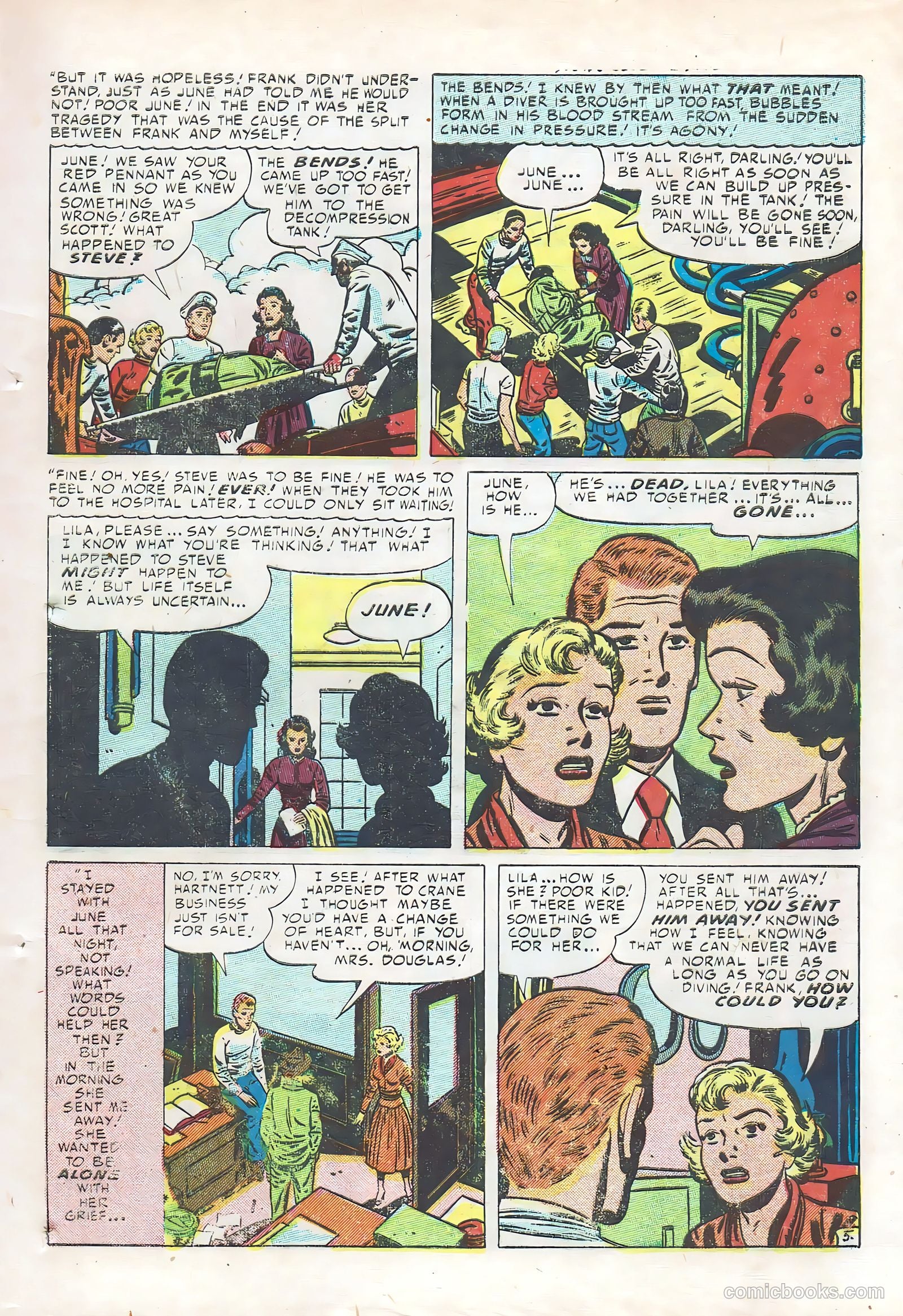 Young Love #39 (1952) — page 7 of 44