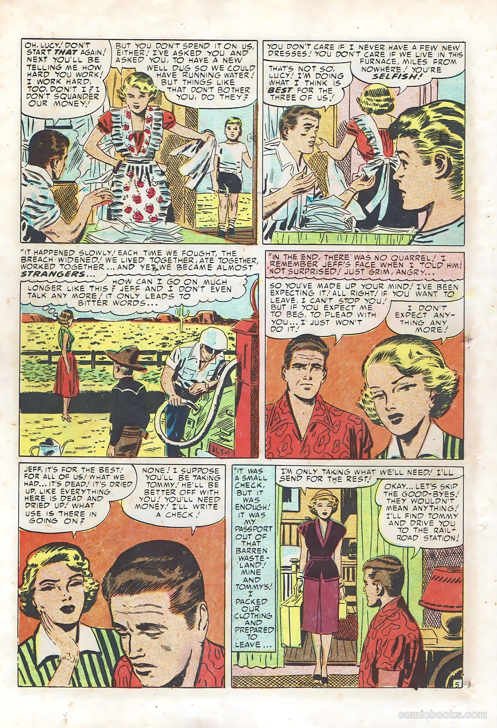 Young Love #39 (1952) — page 16 of 44