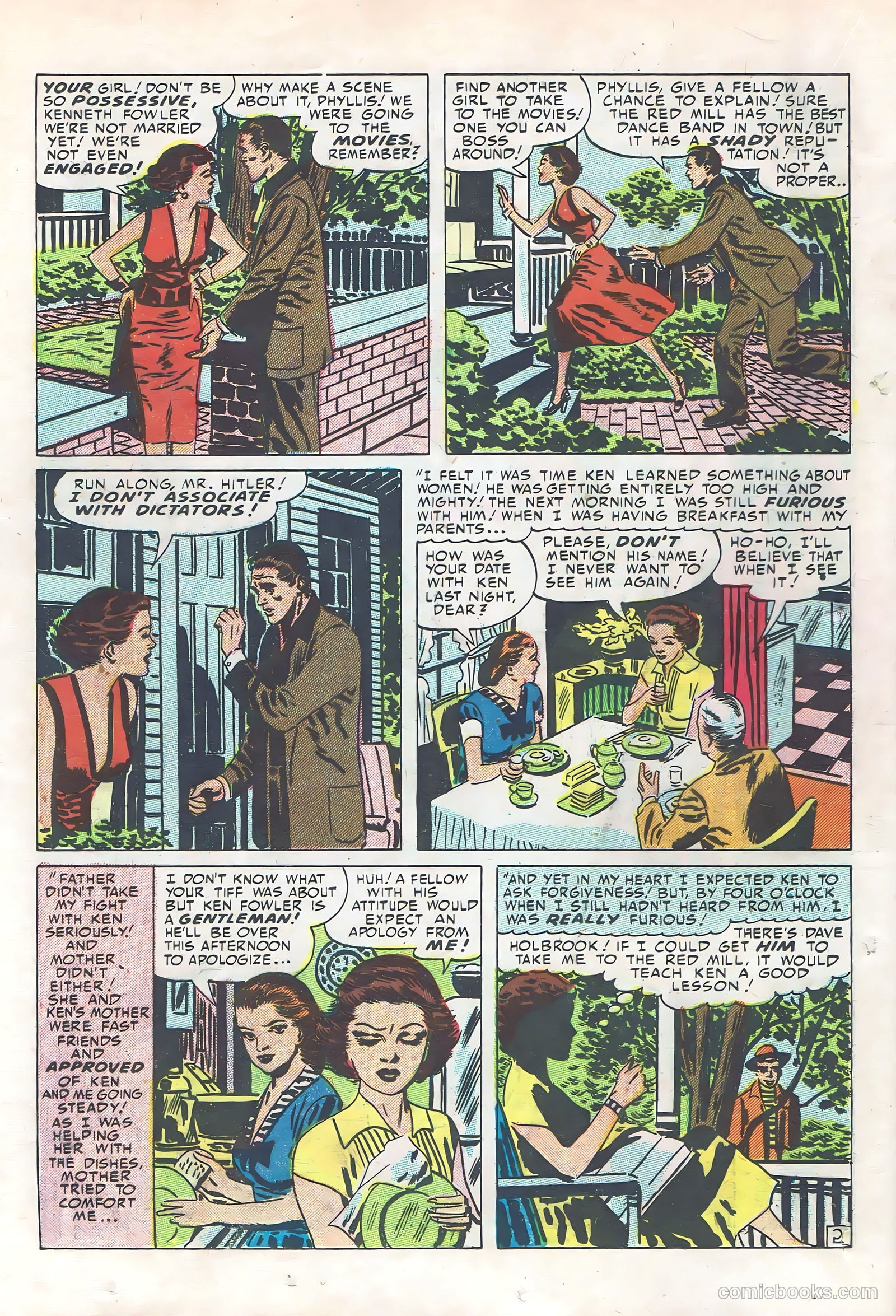 Young Love #39 (1952) — page 22 of 44