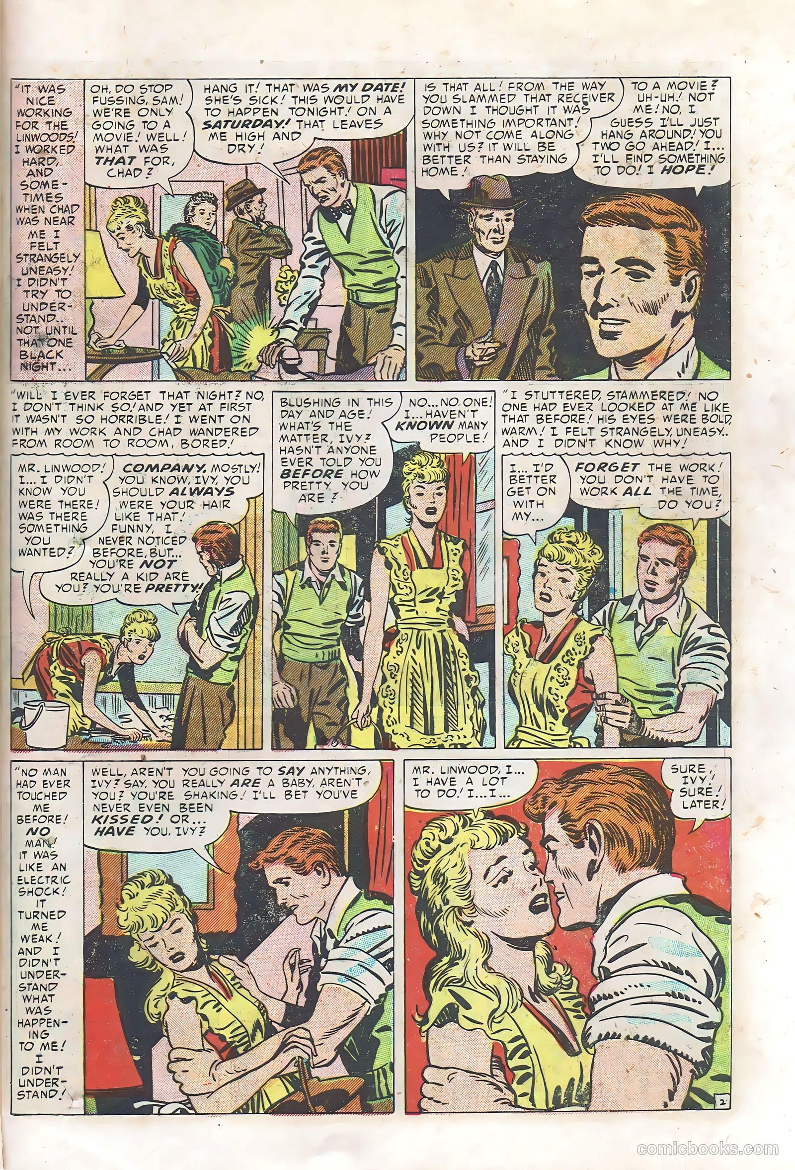 Young Love #39 (1952) — page 35 of 44