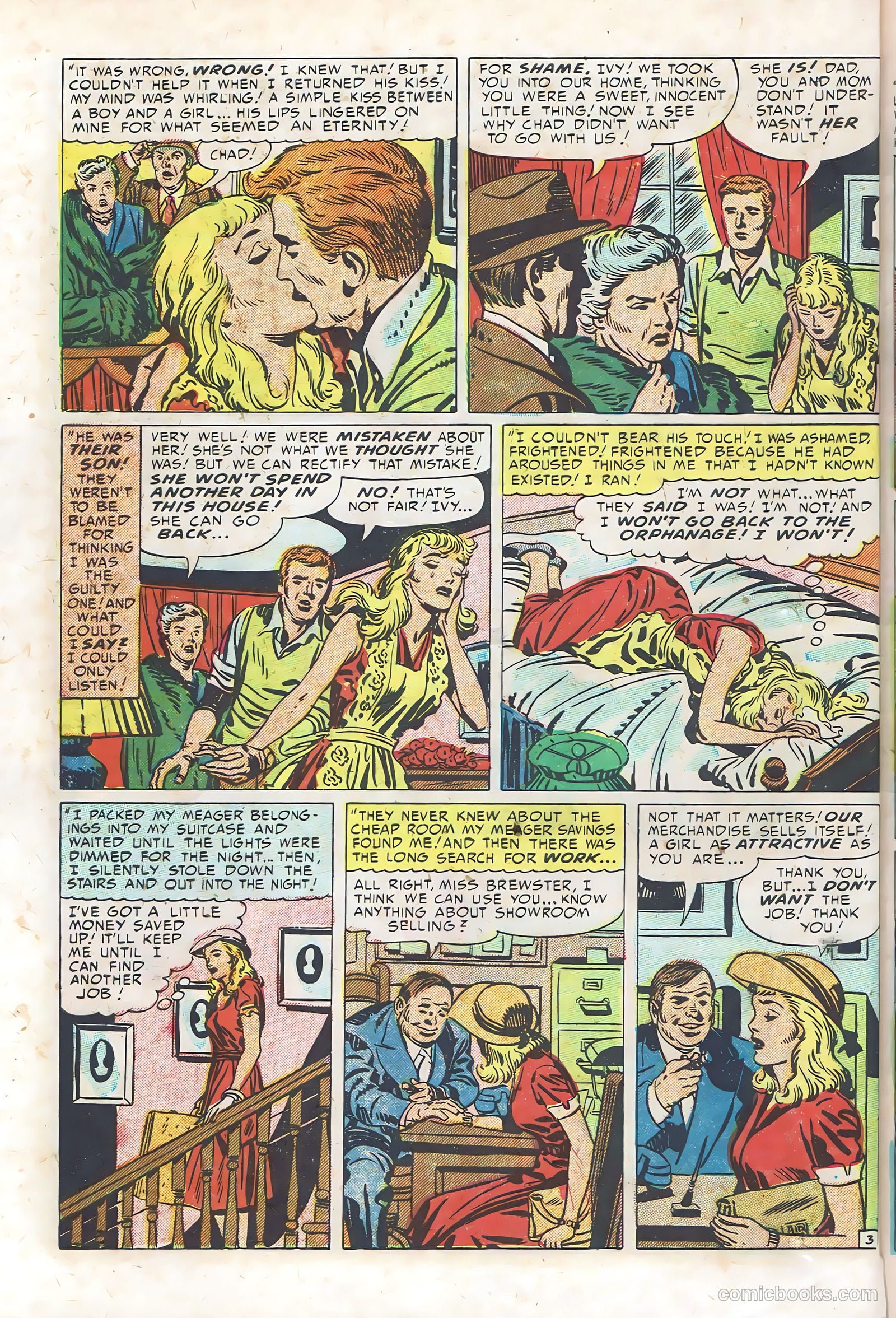 Young Love #39 (1952) — page 36 of 44
