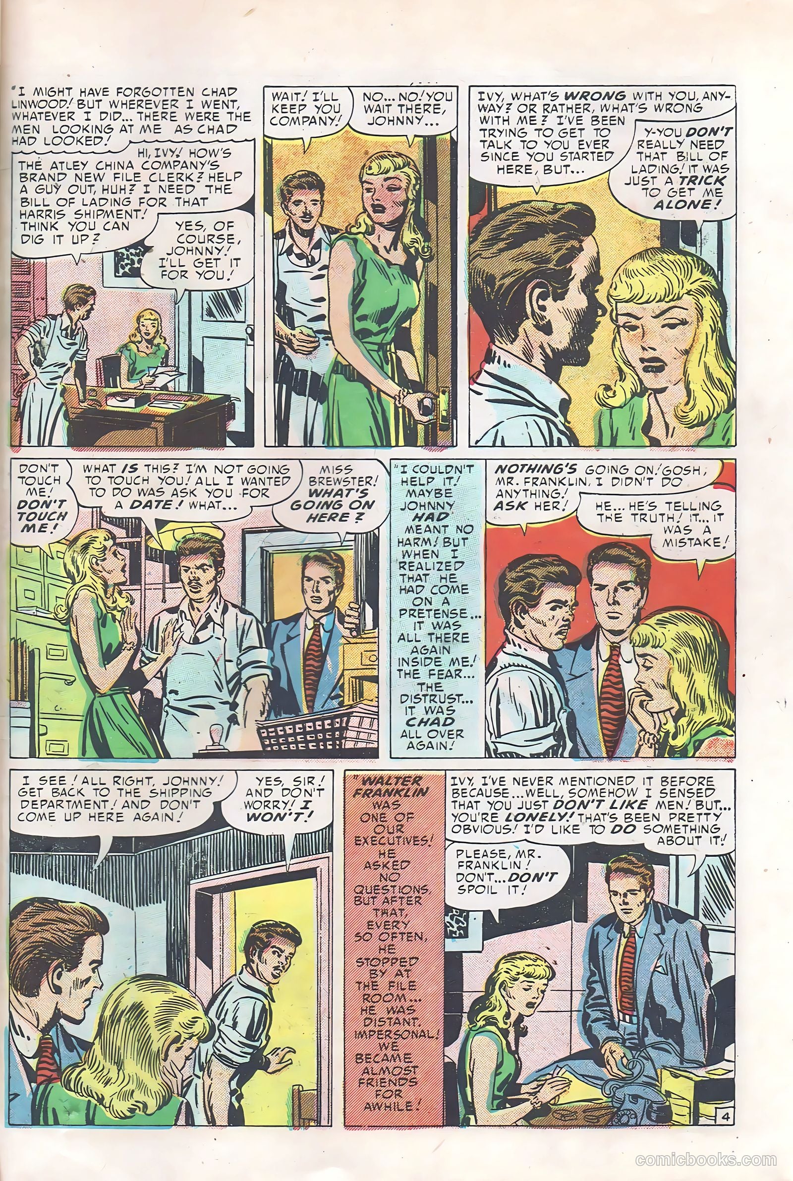 Young Love #39 (1952) — page 37 of 44