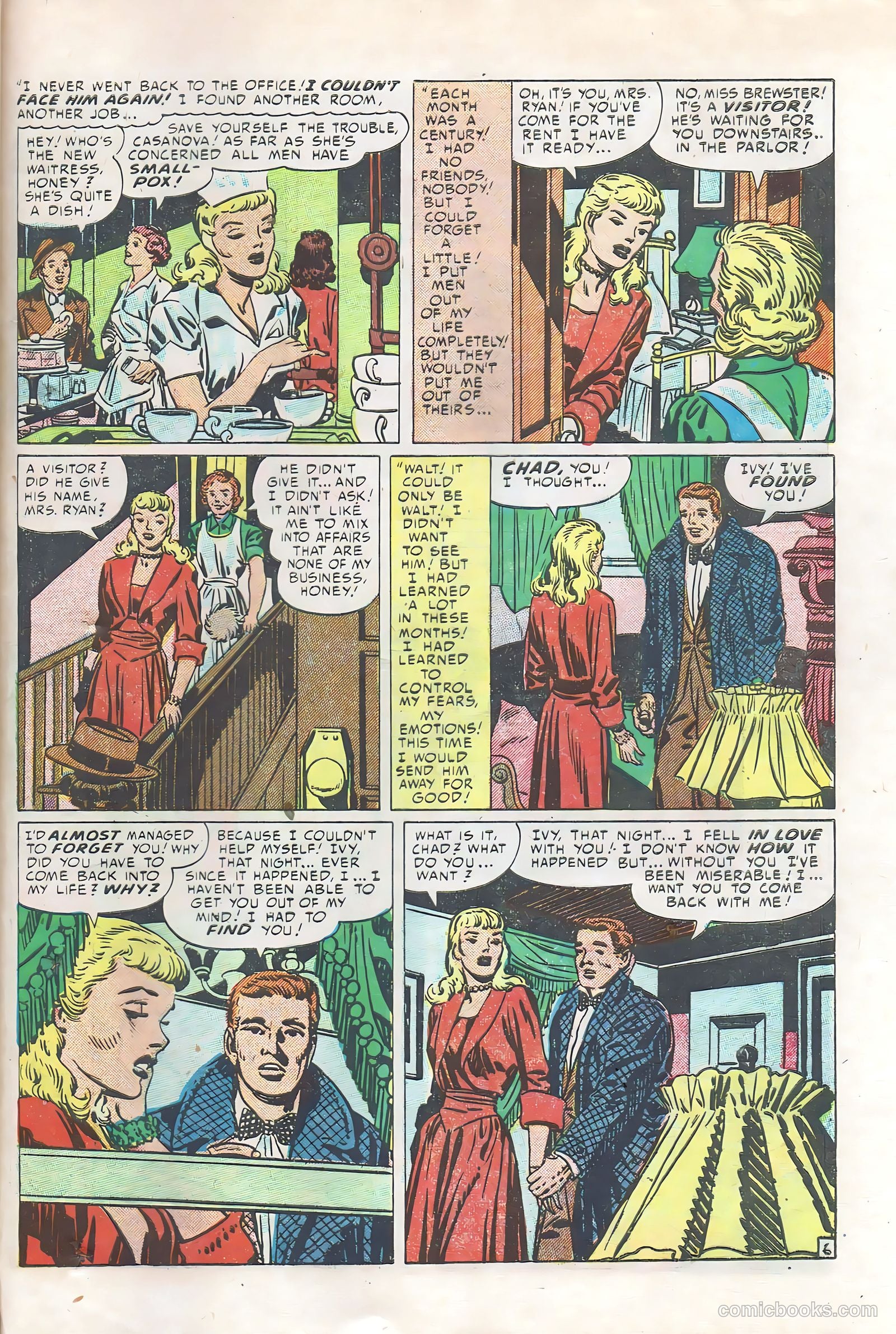 Young Love #39 (1952) — page 39 of 44