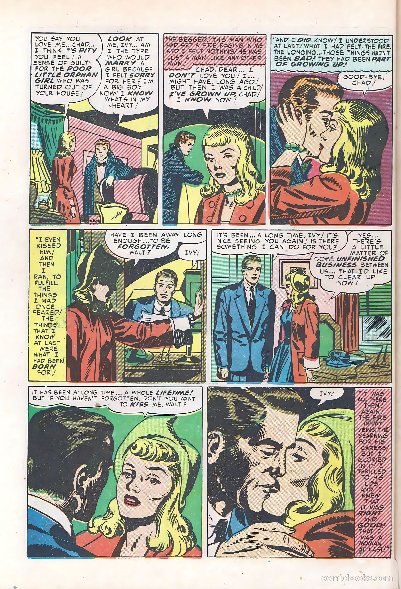 Young Love #39 (1952) — page 40 of 44
