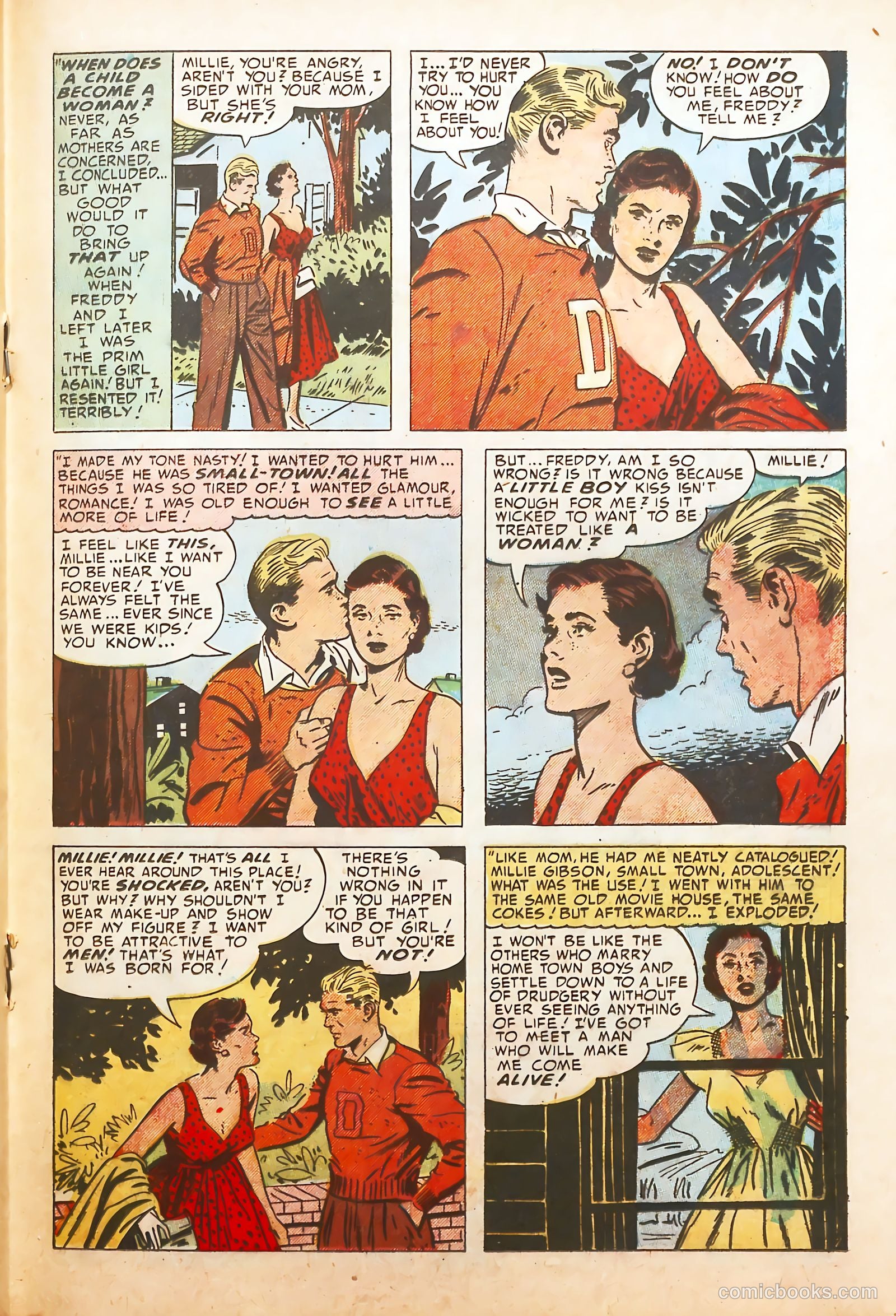 Young Love #40 (1952) — page 23 of 44