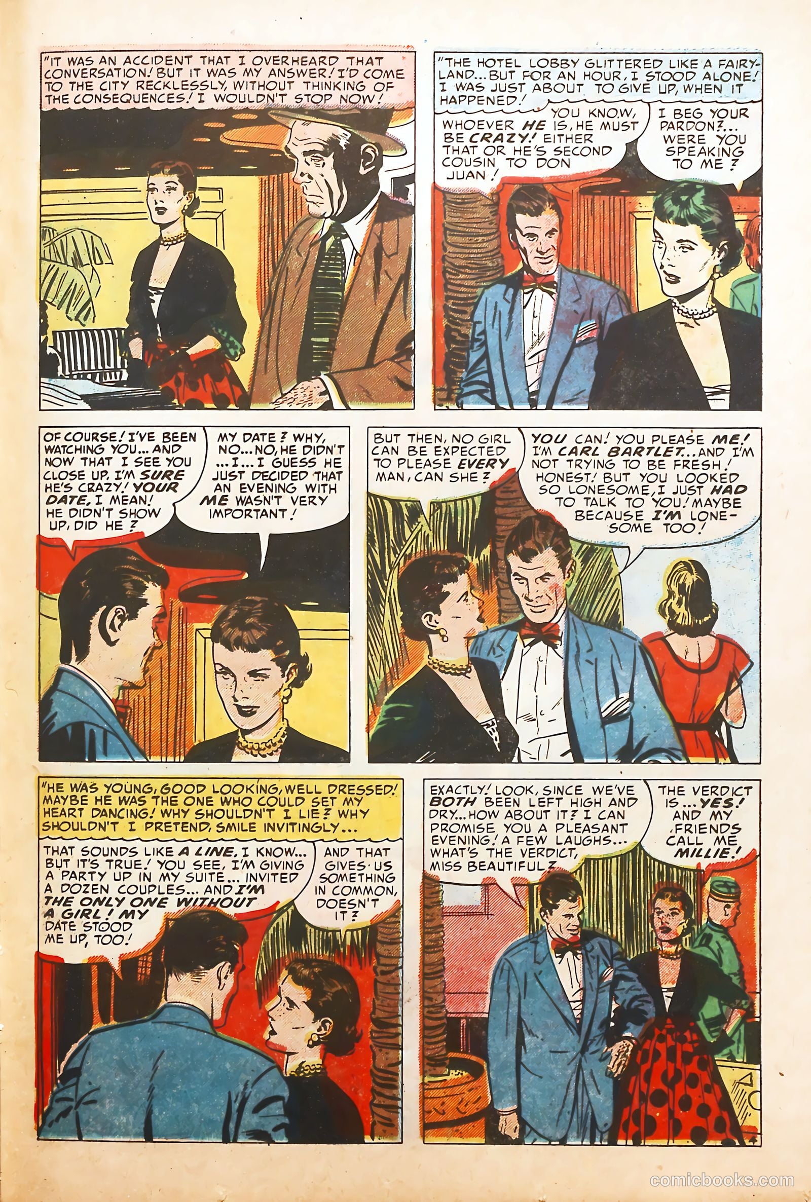 Young Love #40 (1952) — page 25 of 44