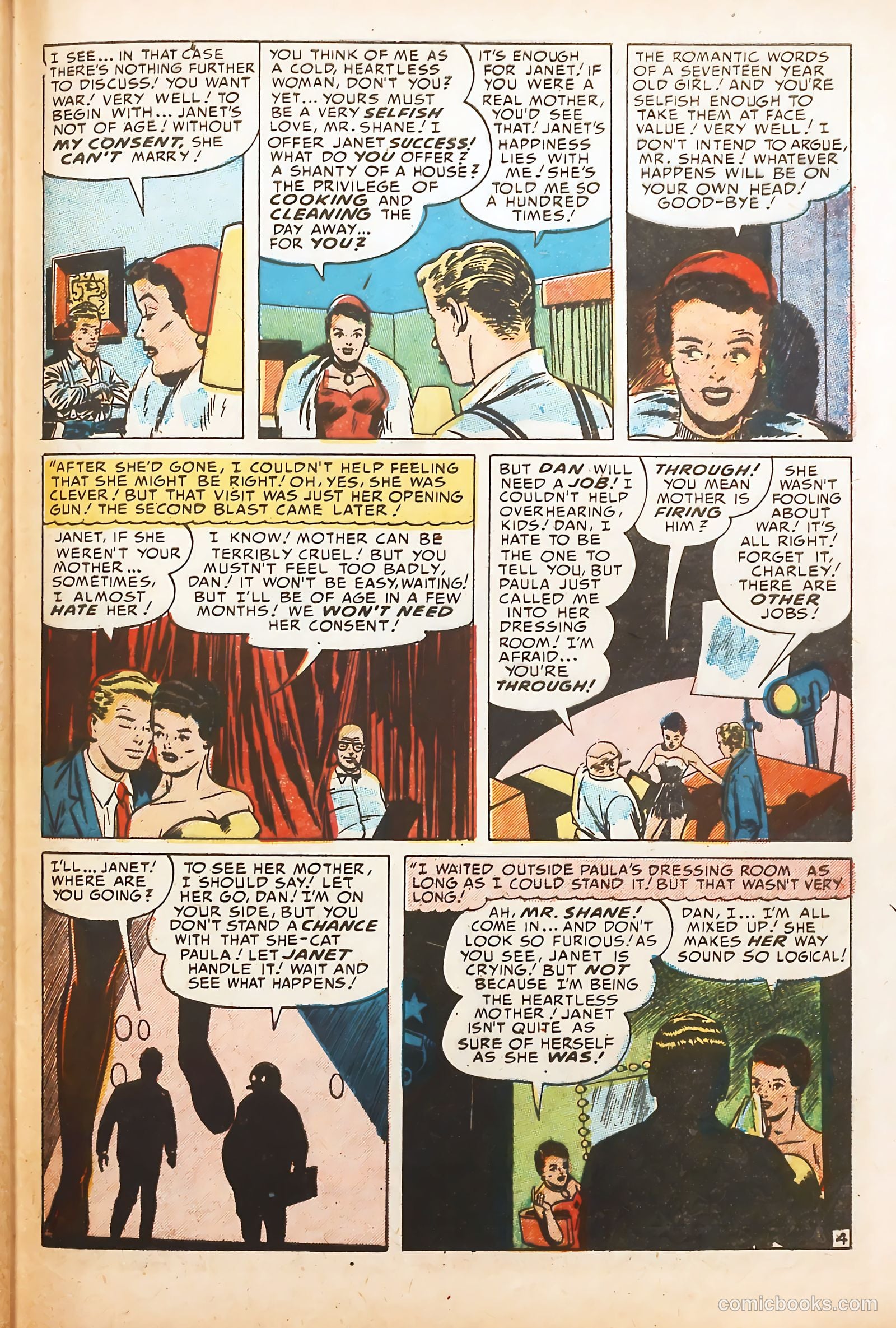 Young Love #40 (1952) — page 37 of 44