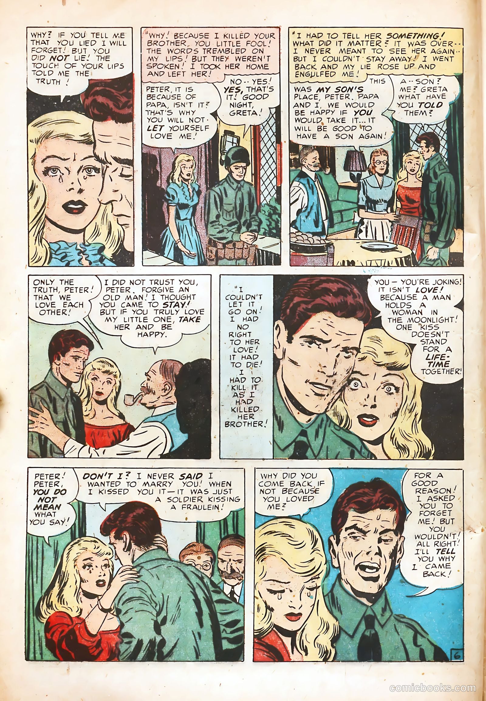 Young Love #41 (1953) — page 8 of 44