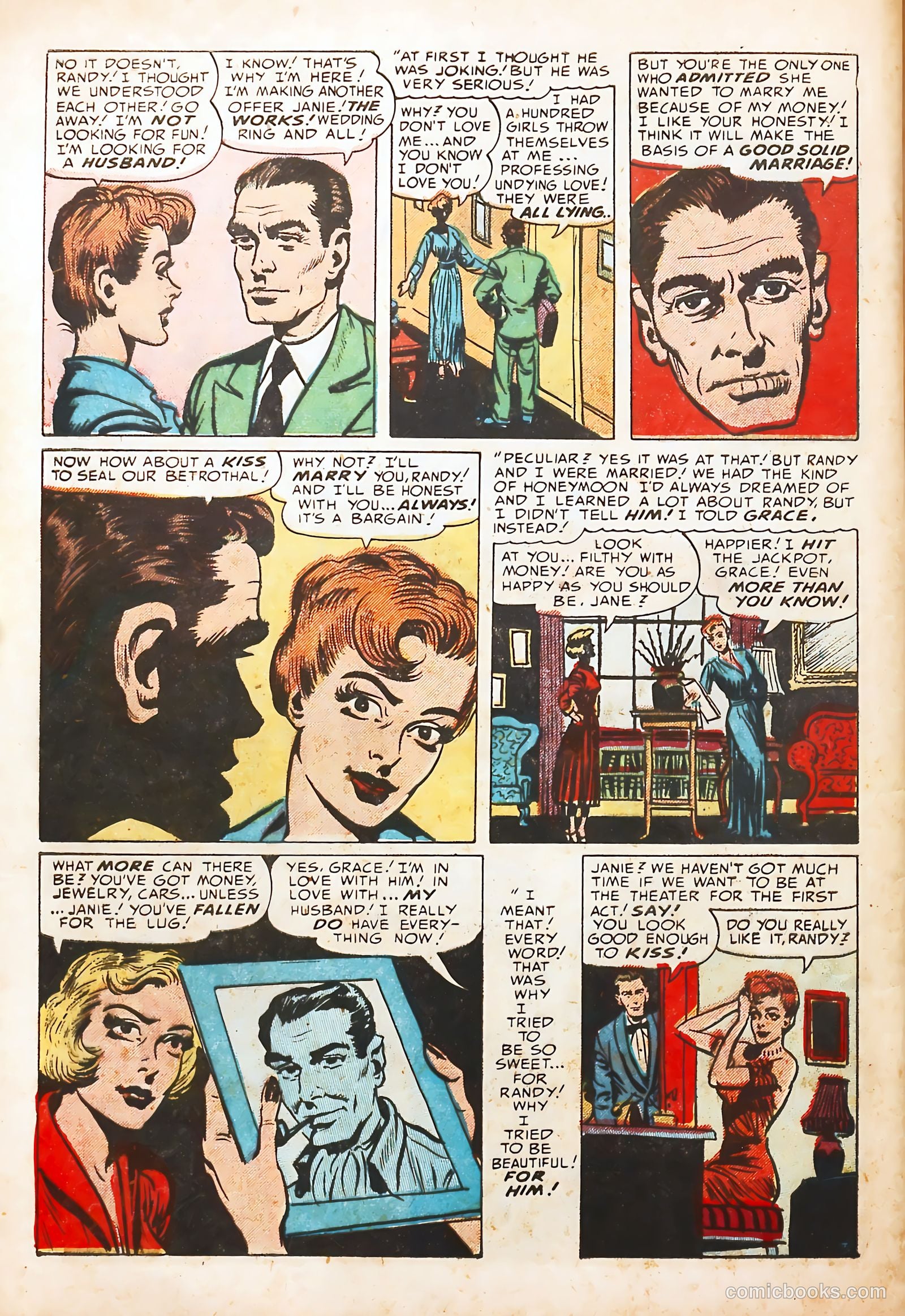 Young Love #41 (1953) — page 36 of 44