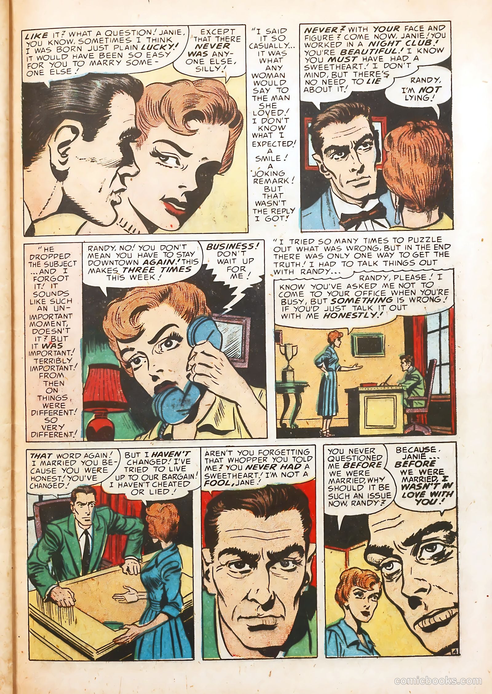 Young Love #41 (1953) — page 37 of 44