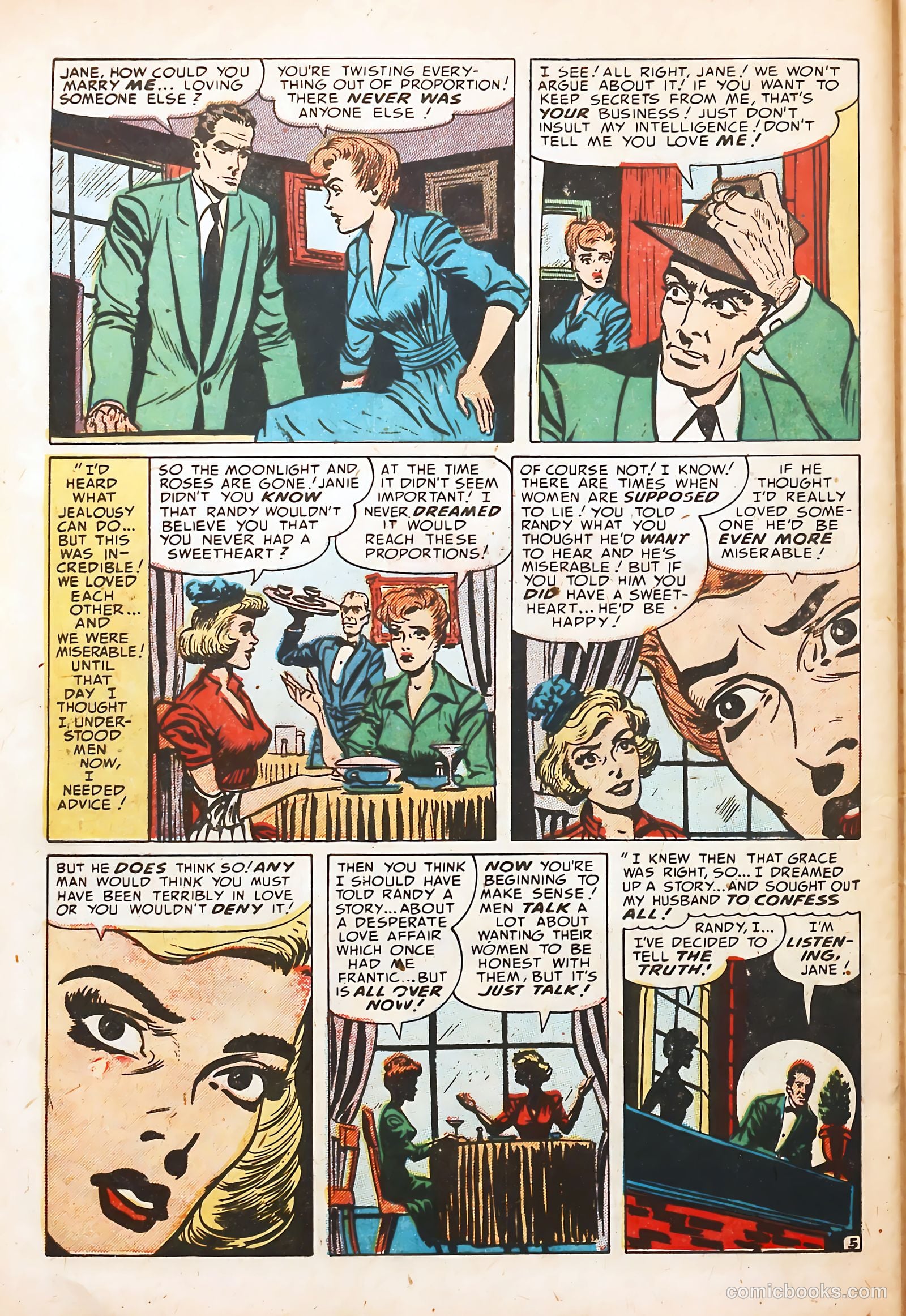 Young Love #41 (1953) — page 38 of 44